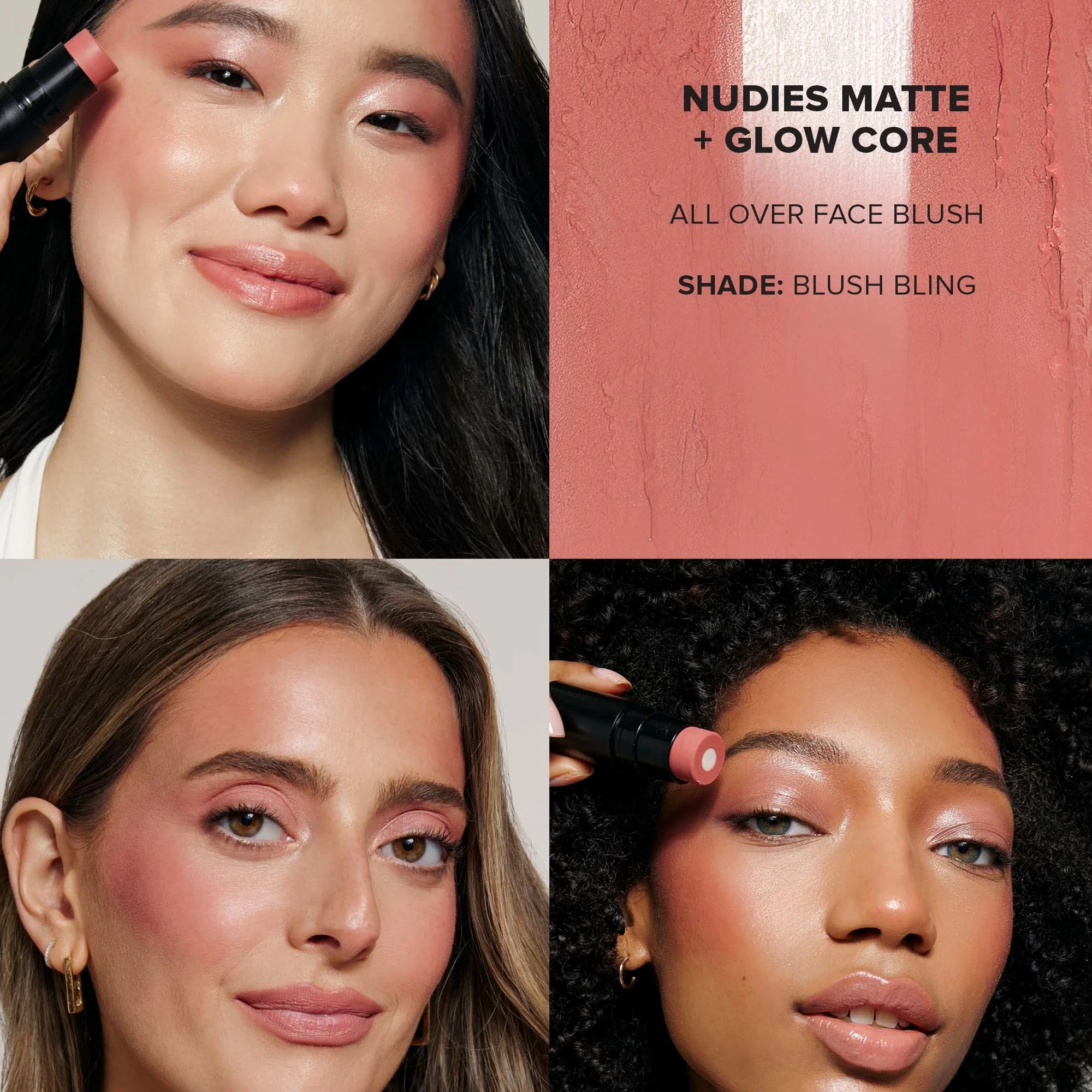 NUDESTIX Nudies Matte and Glow Core All Over Face Blush Colour 6g (Various Shades) - Image 28