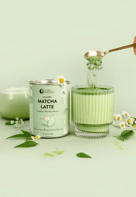 Nutra Naturals Collagen Strawberry Matcha Latte 100g - Image 7