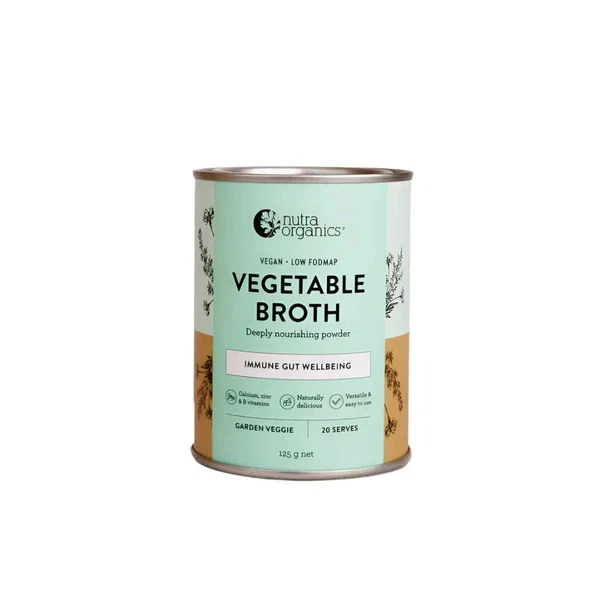 Nutra Naturals Broth Vegetable Garden Veggie 125g