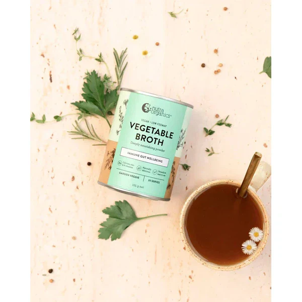 Nutra Naturals Broth Vegetable Garden Veggie 125g - Image 5