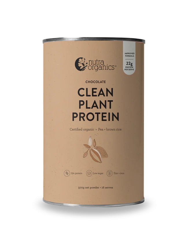 Nutra Naturals Clean Plant Protein Chocolate 500g