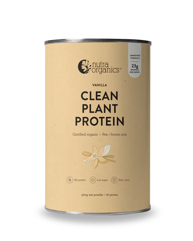 Nutra Naturals Clean Plant Protein Vanilla 500g