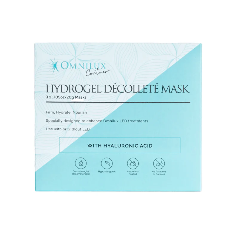Omnilux Hydrogel Décolleté Mask (3 pack)