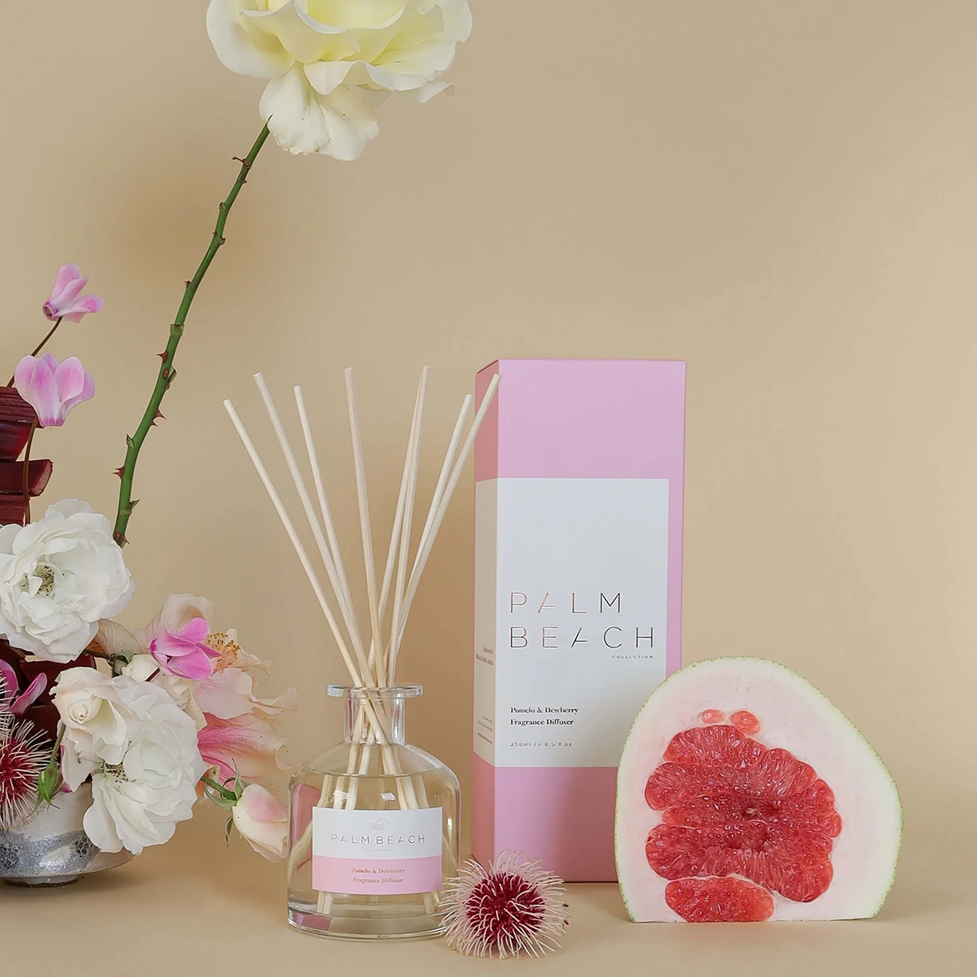 Palm Beach Collection Pomelo & Dewberry Fragrance Diffuser 250ml - Image 2