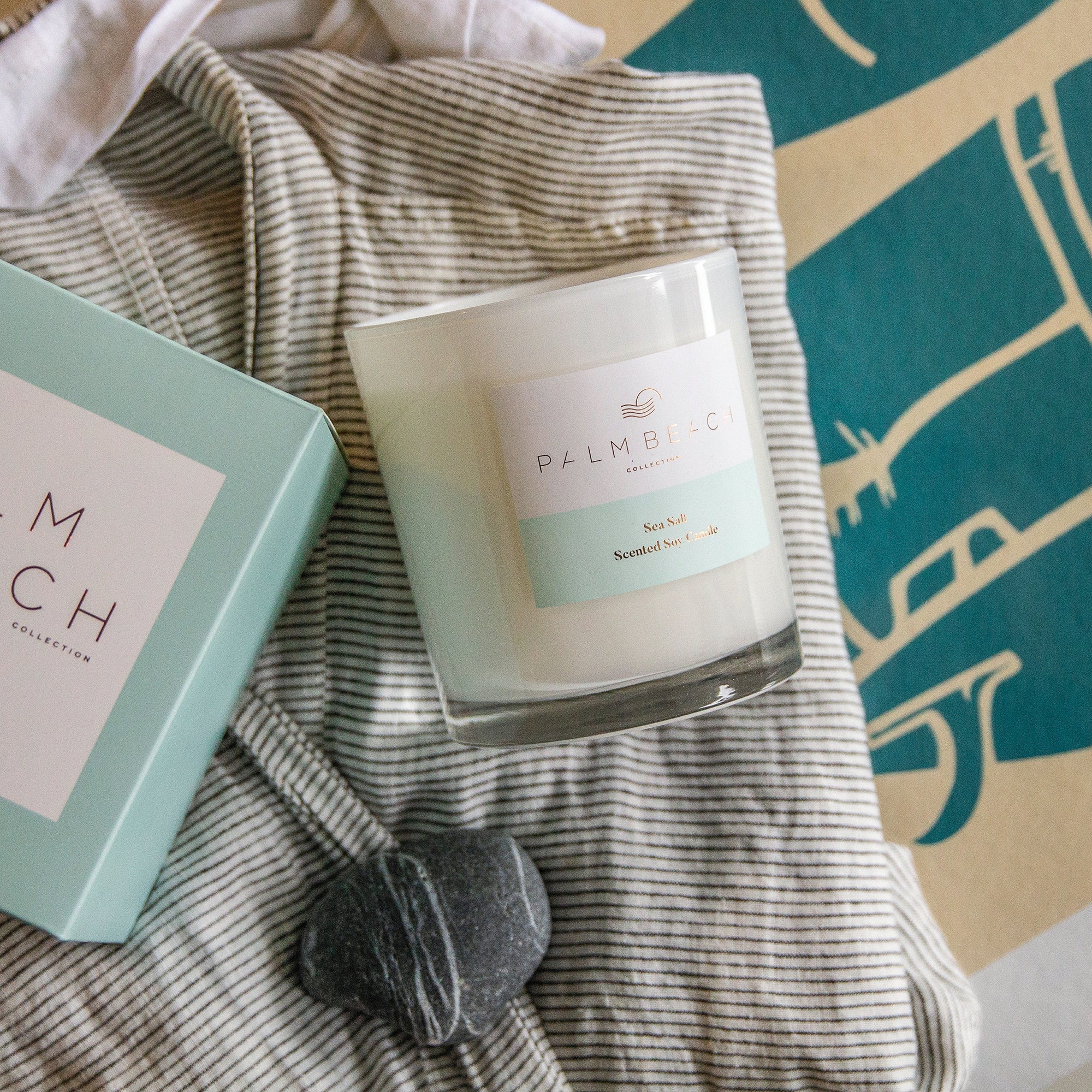 Palm Beach Collection Sea Salt 420g Standard Candle - Image 3