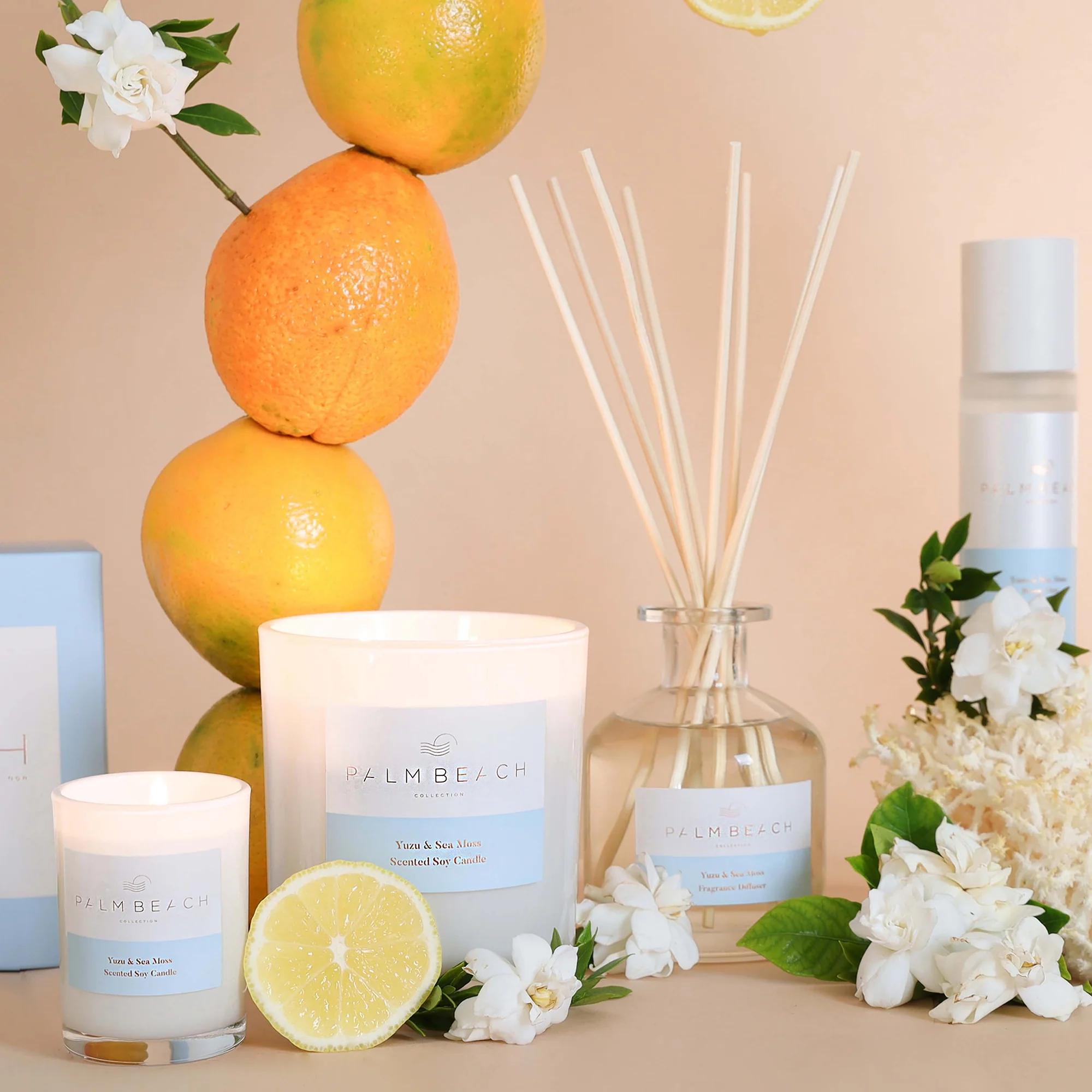Palm Beach Collection Yuzu & Sea Moss Fragrance Diffuser 250ml - Image 3