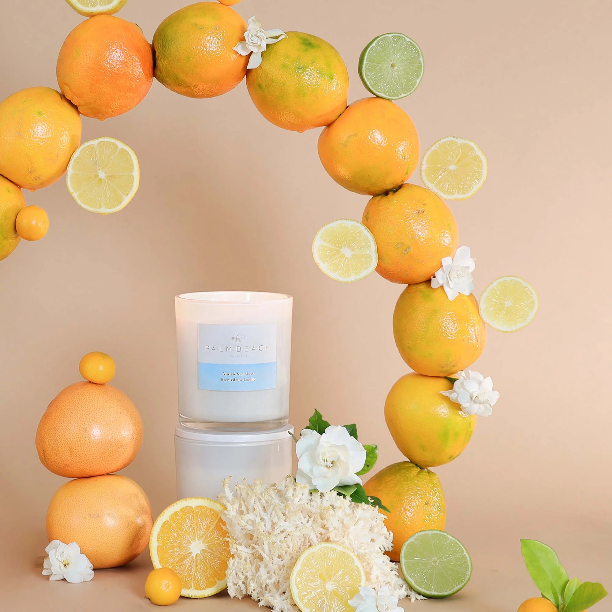 Palm Beach Collection Yuzu & Sea Moss Standard Candle 420g - Image 2