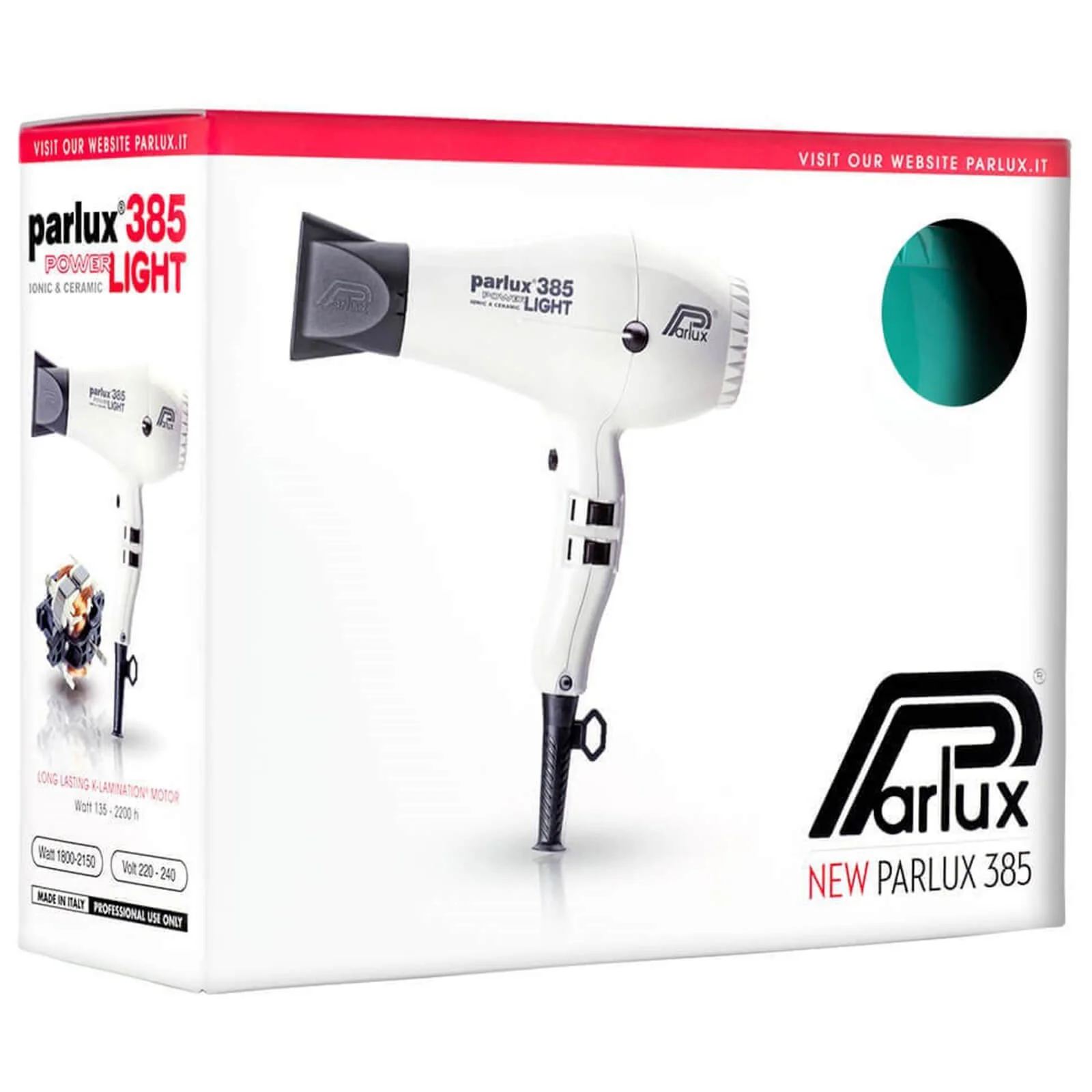Parlux 385 Power Light Hair Dryer 2150W (Various Shades) - Image 11