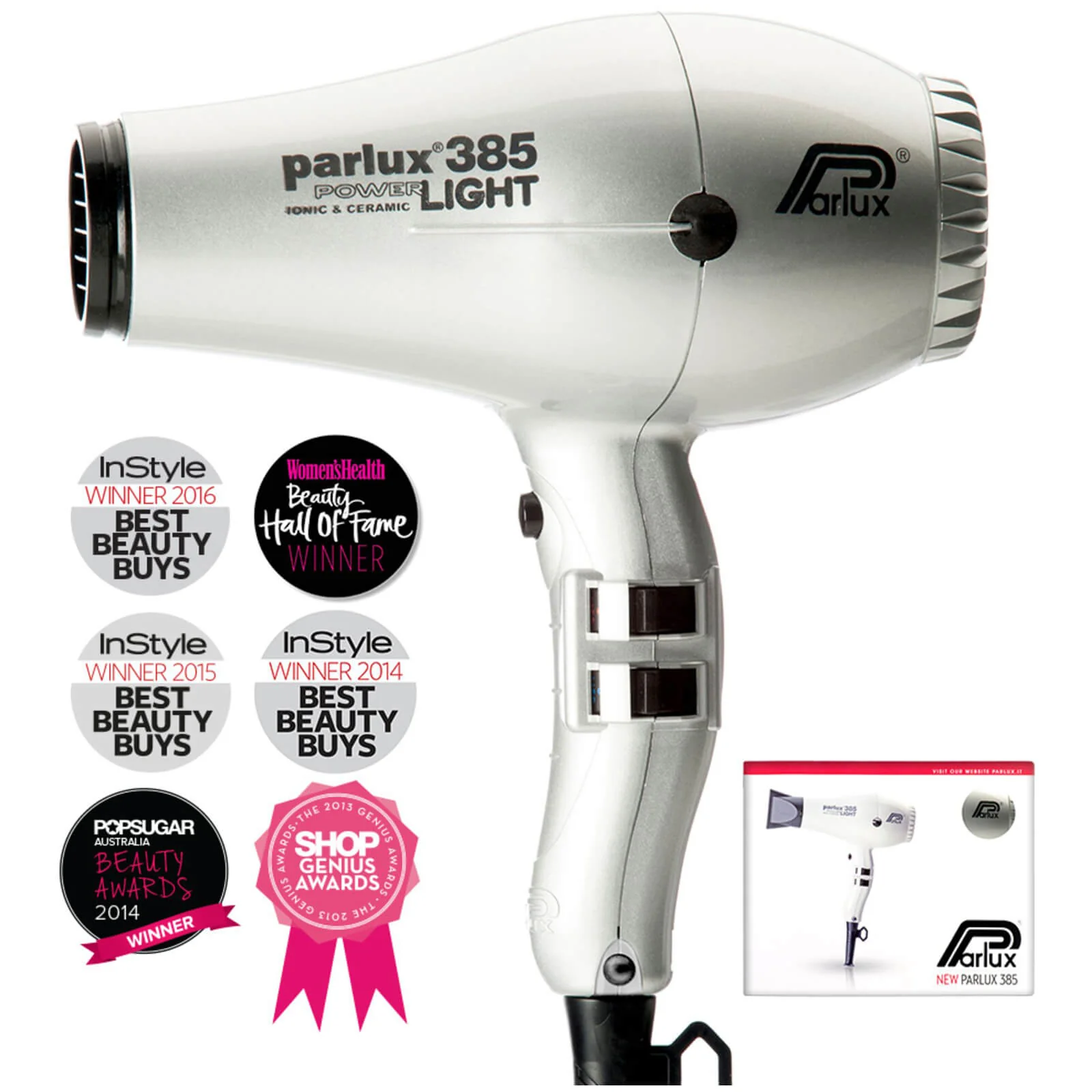 Parlux 385 Power Light Hair Dryer 2150W (Various Shades) - Image 38