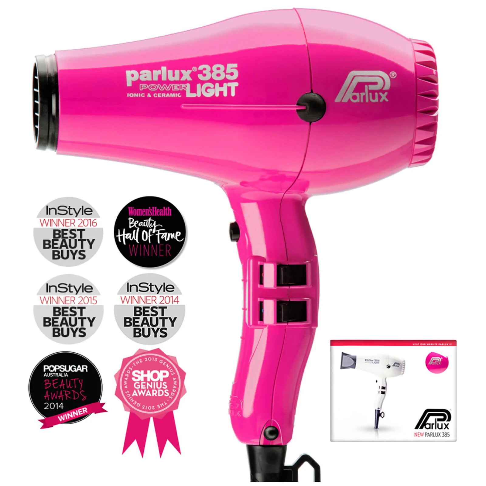 Parlux 385 Power Light Hair Dryer 2150W (Various Shades) - Image 6