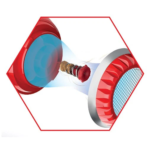 Parlux Alyon Air Ionizer Tech Hair Dryer And Diffuser - Red - Image 4