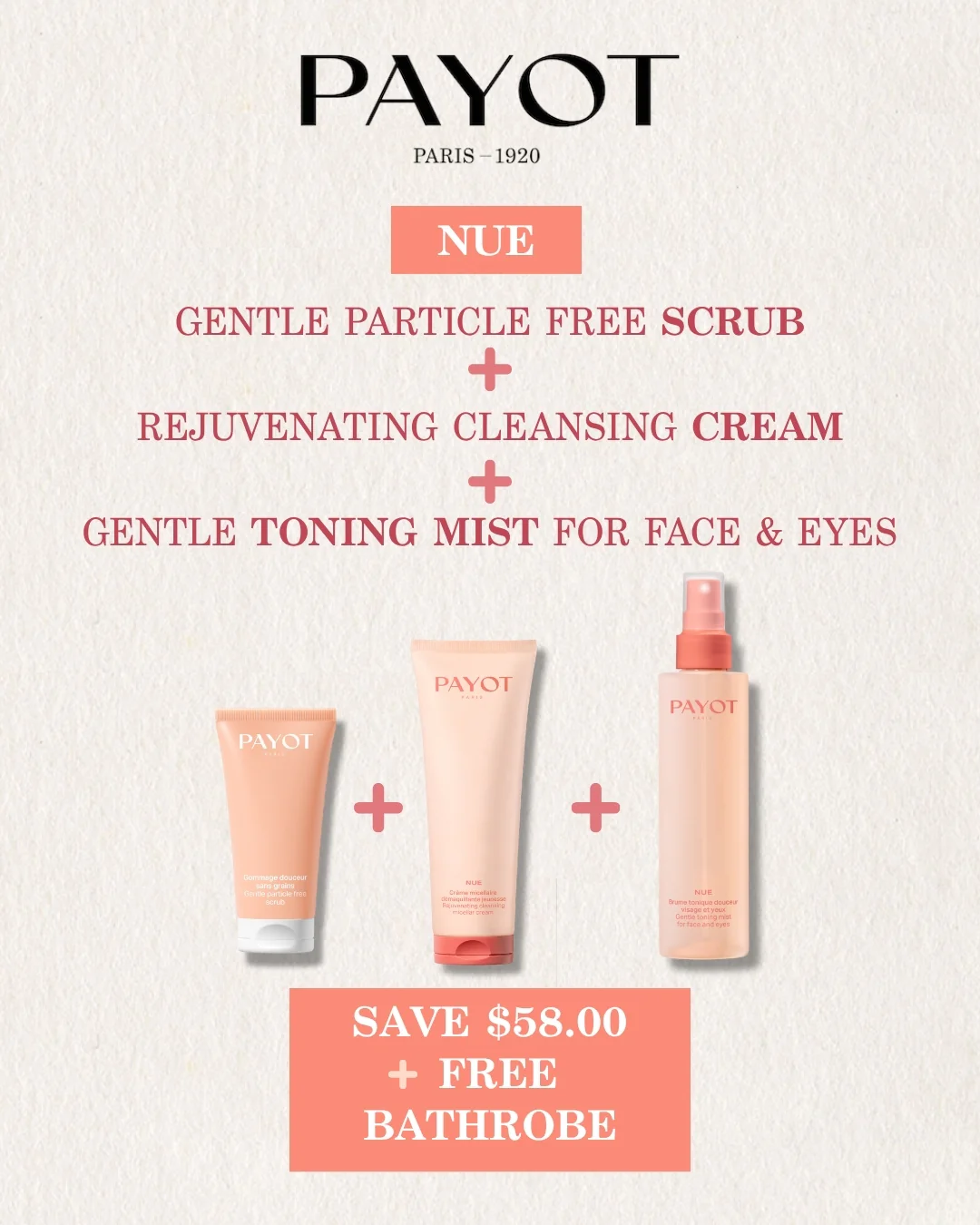 PAYOT NUE Holiday Value Bundle Pack + Luxe Spa Bathrobe - Image 2