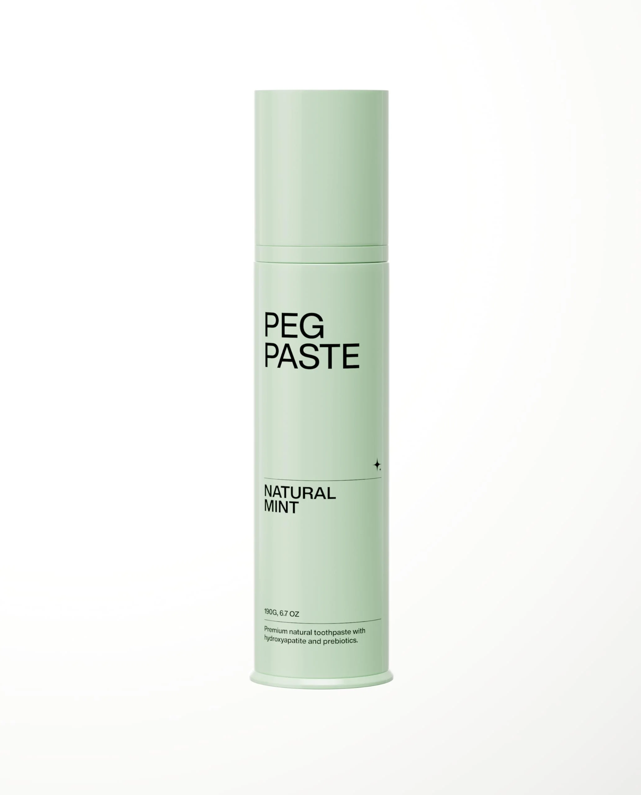 Peg Paste Toothpaste - N001 - Natural Mint 190g