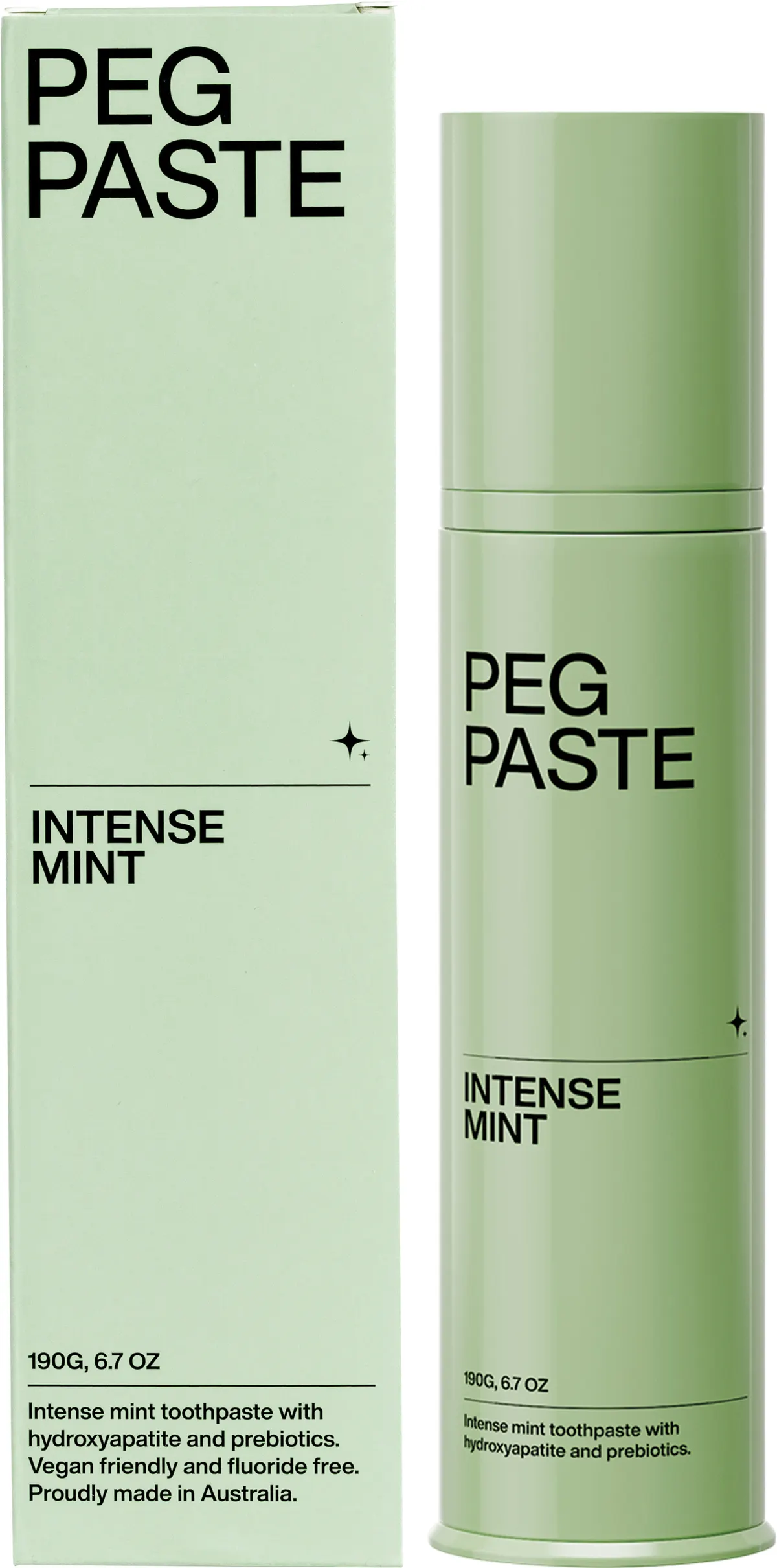 Peg Paste Toothpaste - N002 - Intense Mint 190g - Image 2