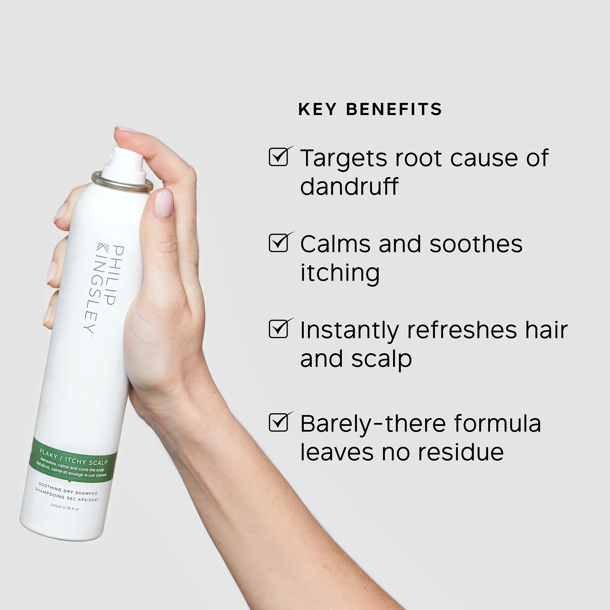 Philip Kingsley Flaky/Itchy Scalp Dry Shampoo 200ml - Image 2