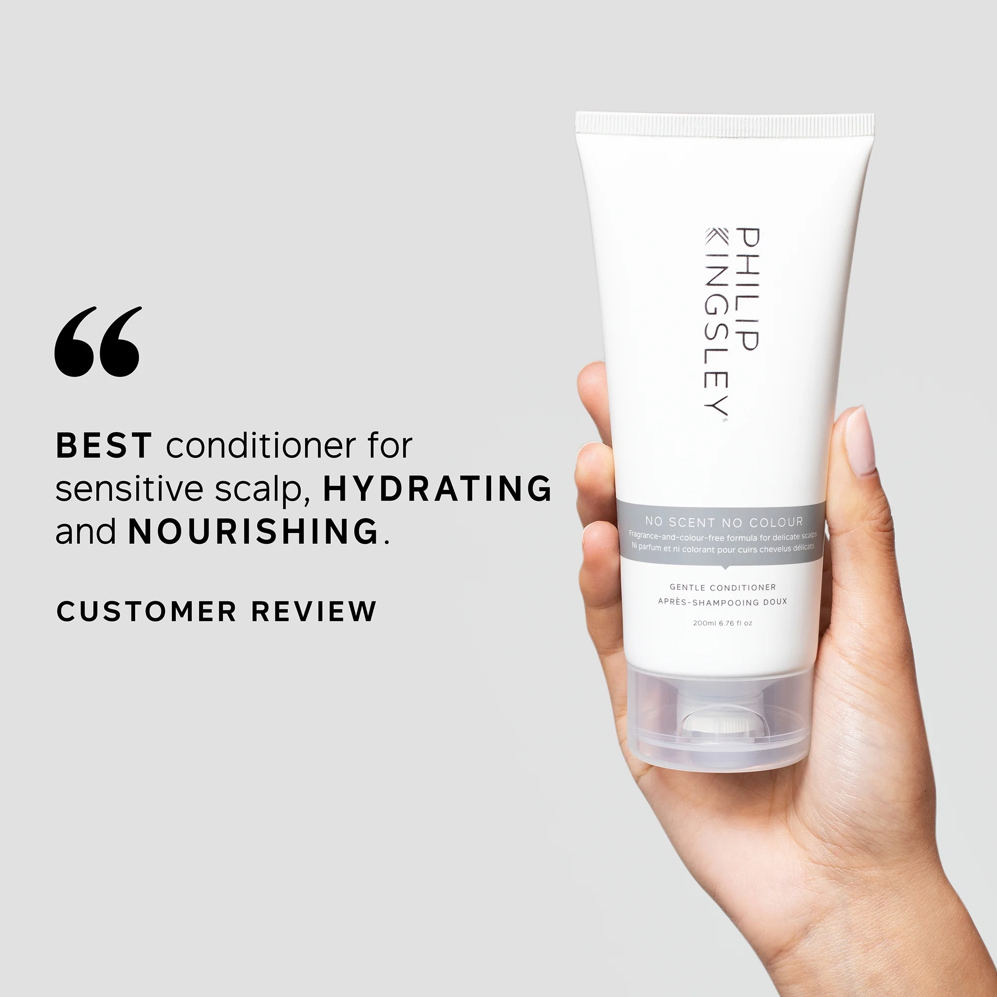 Philip Kingsley No Scent No Colour Gentle Conditioner 200ml - Image 3