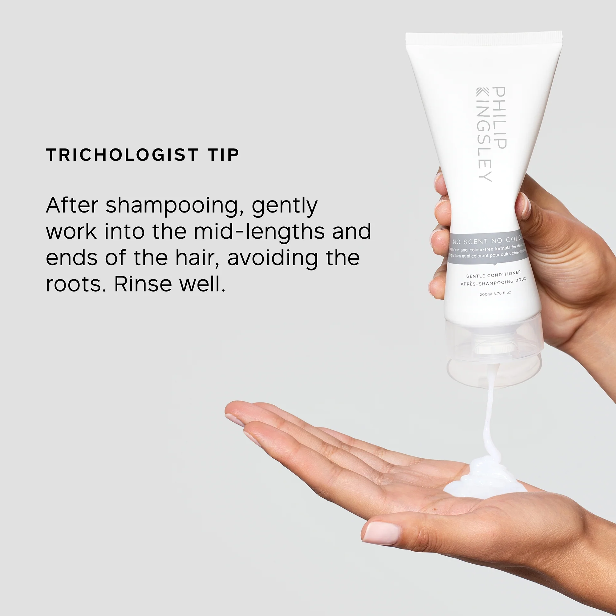 Philip Kingsley No Scent No Colour Gentle Conditioner 200ml - Image 6