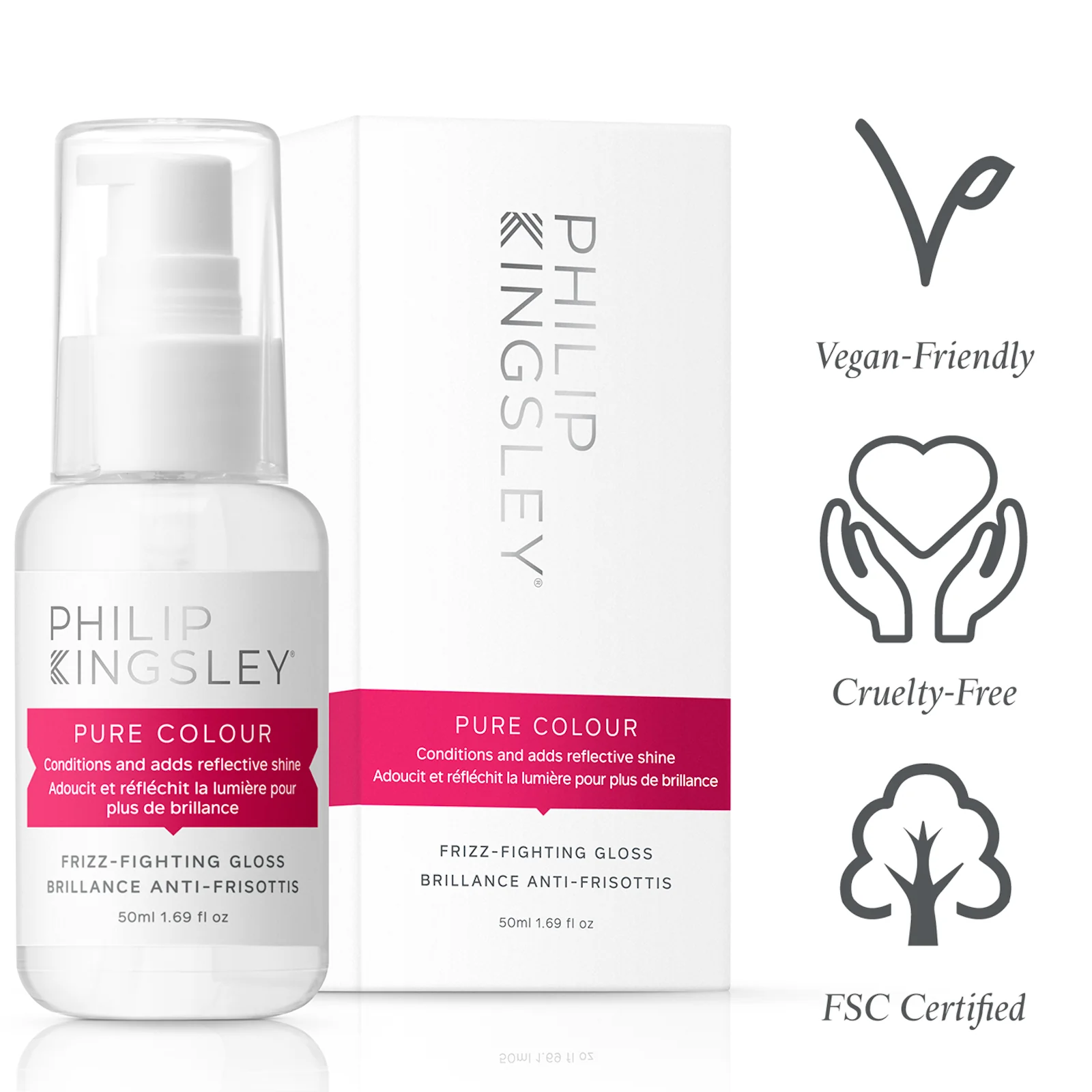 Philip Kingsley Pure Colour Frizz Fighting Gloss 50ml - Image 3