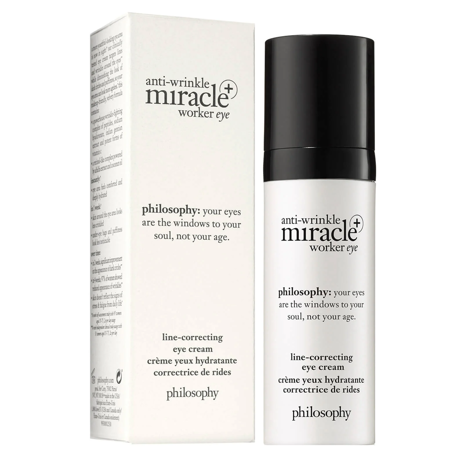philosophy Anti-Wrinkle Miracle Worker Miraculous Anti-Ageing Eye Repair Cream 15ml - Image 2