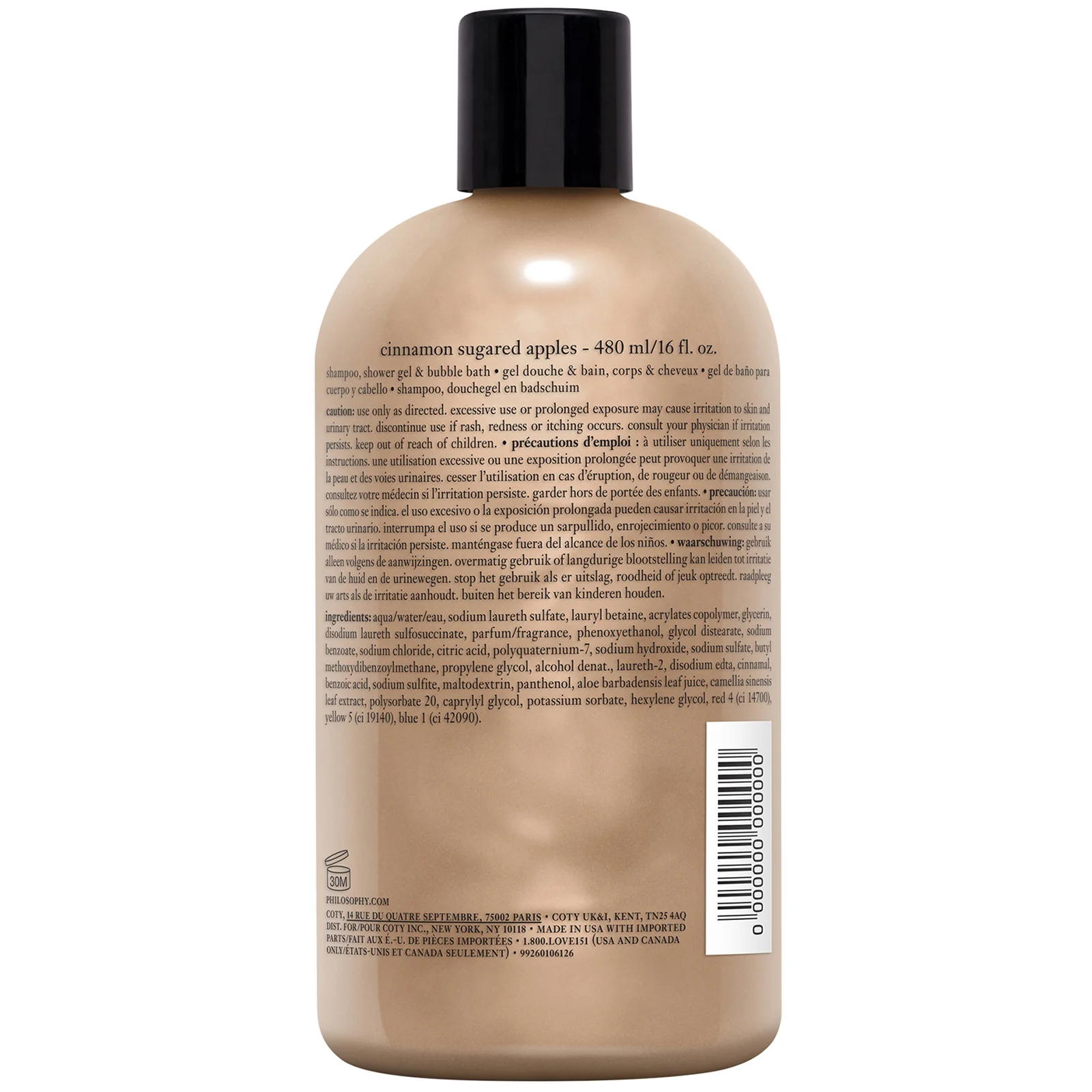 Philosophy Cinnamon Sugared Apples Shower Gel and Bubble Bath Set - Image 2