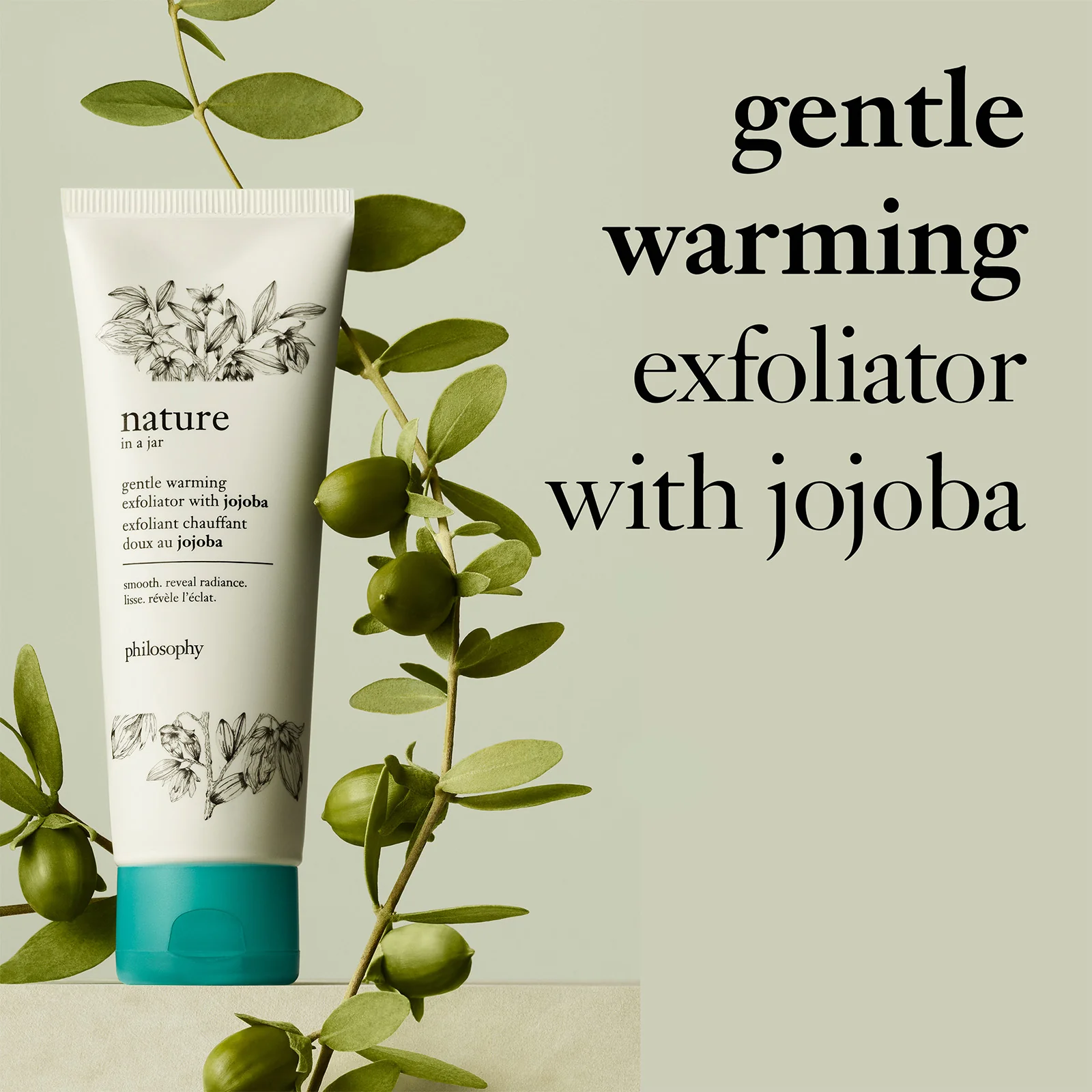 philosophy Nature in a Jar Warming Exfoliator with Jojoba 120ml - Image 2