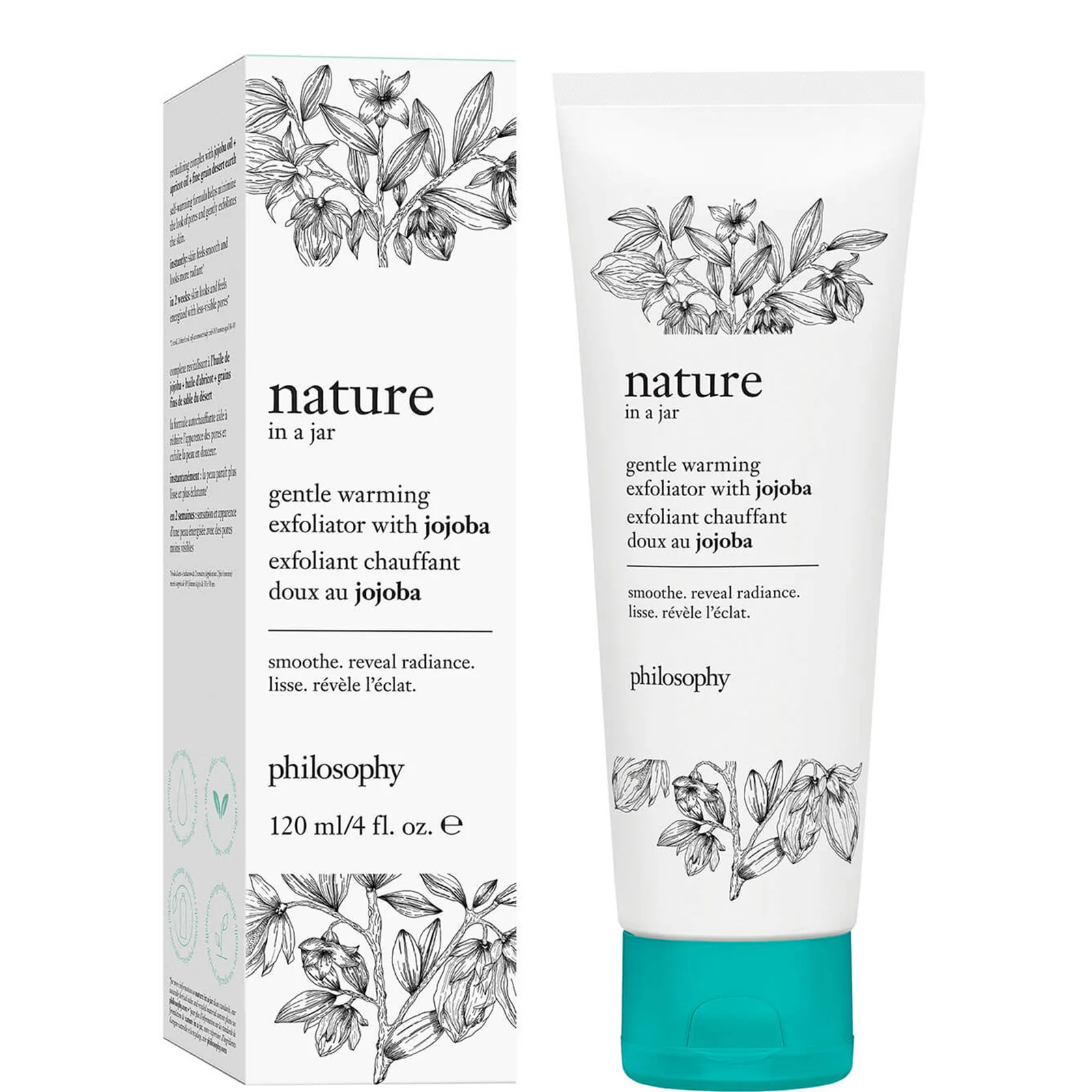 philosophy Nature in a Jar Warming Exfoliator with Jojoba 120ml - Image 3