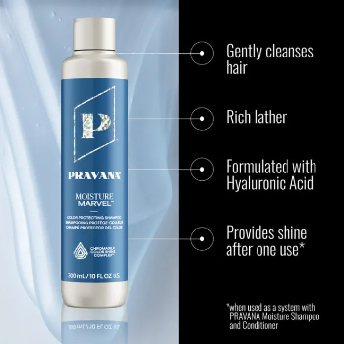 Pravana Moisture Marvel Shampoo 300ml - Image 4