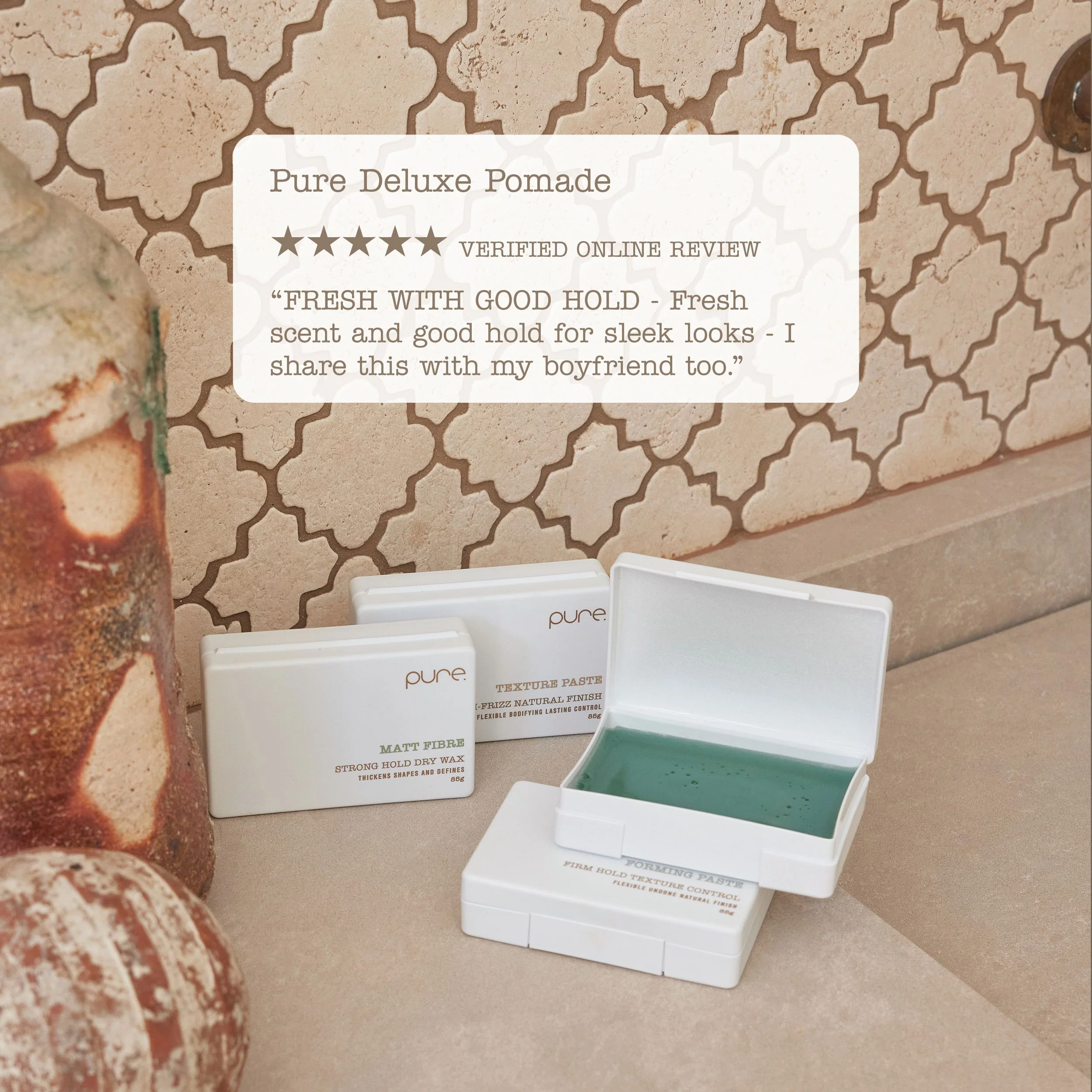 Pure Deluxe Pomade 85g - Image 2