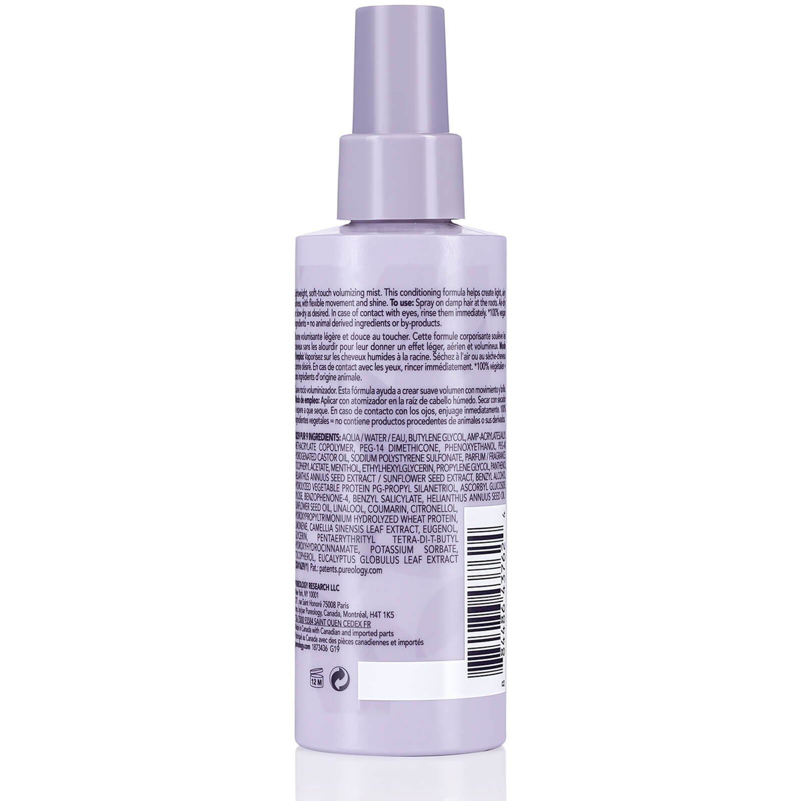 Pureology Style and Protect Instant Levitation Mist 150ml - Image 2