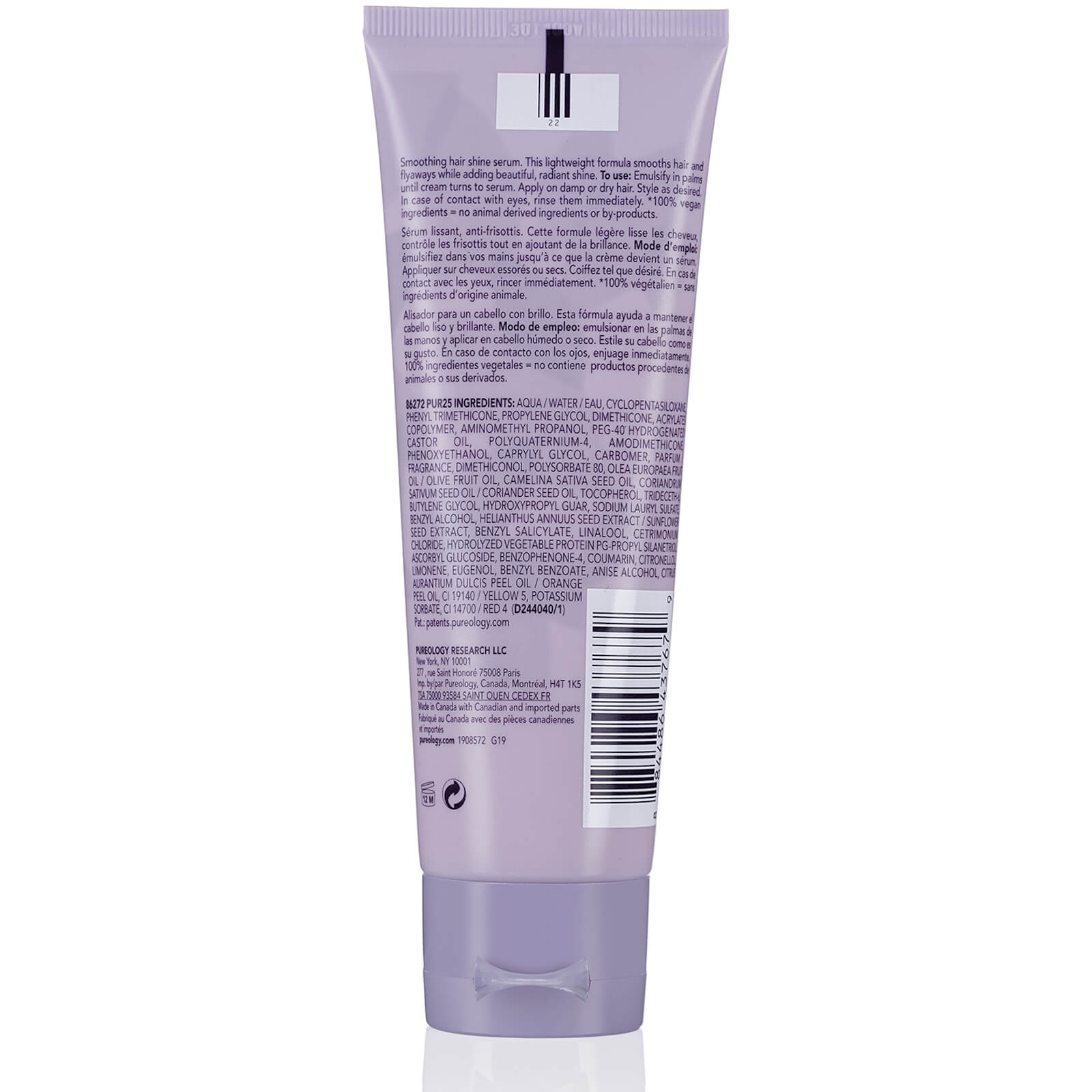 Pureology Style and Protect Shine Bright Taming Serum 118ml - Image 2