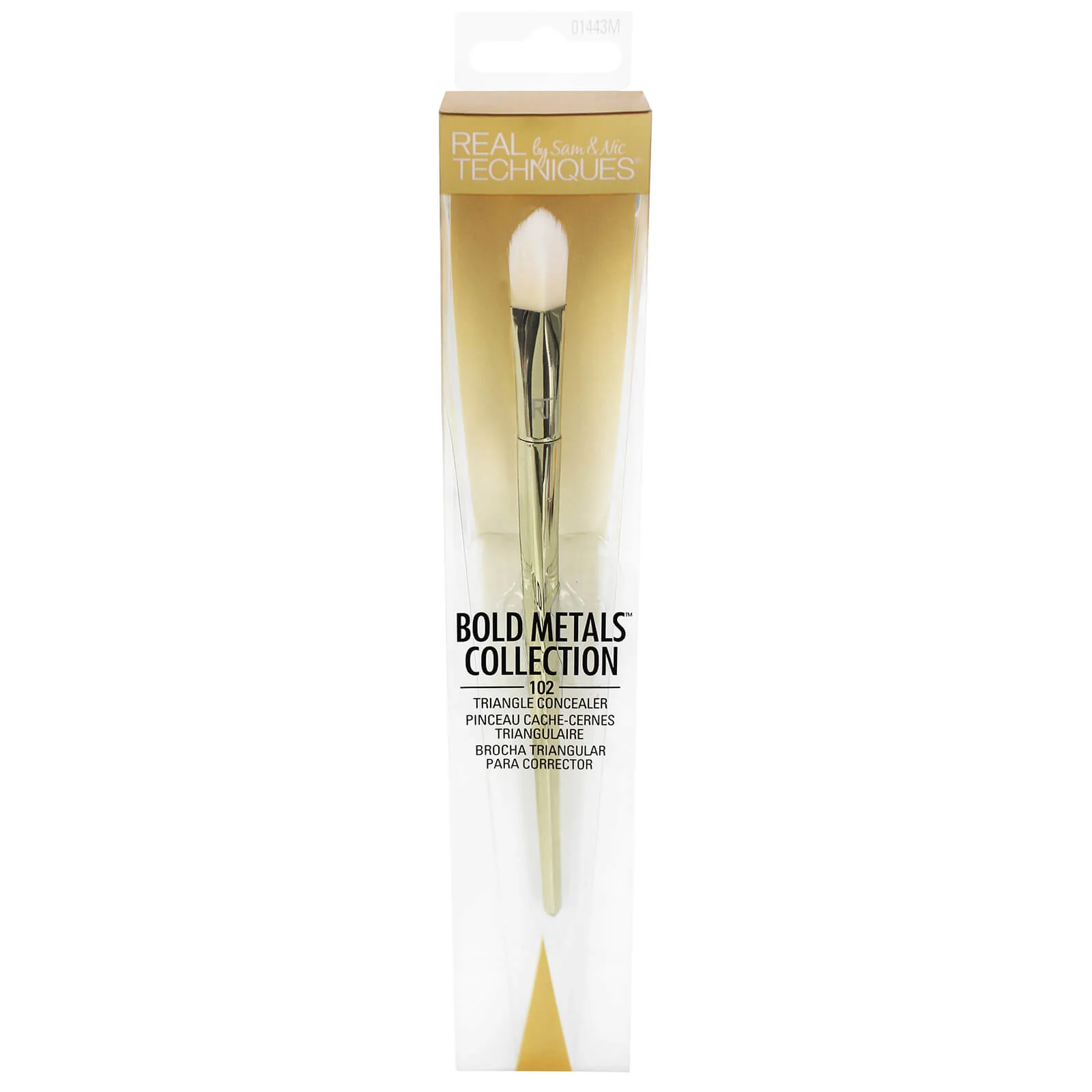 Real Techniques Bold Metals Triangle Concealer Brush - Image 2