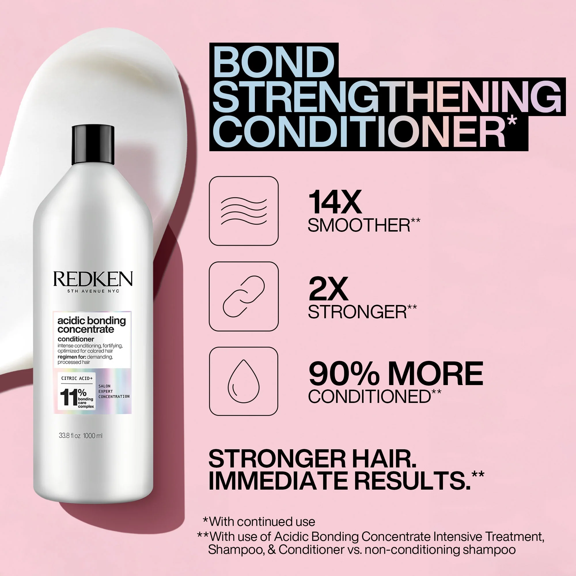 Redken Acidic Bonding Concentrate Conditioner 500ml - Image 3