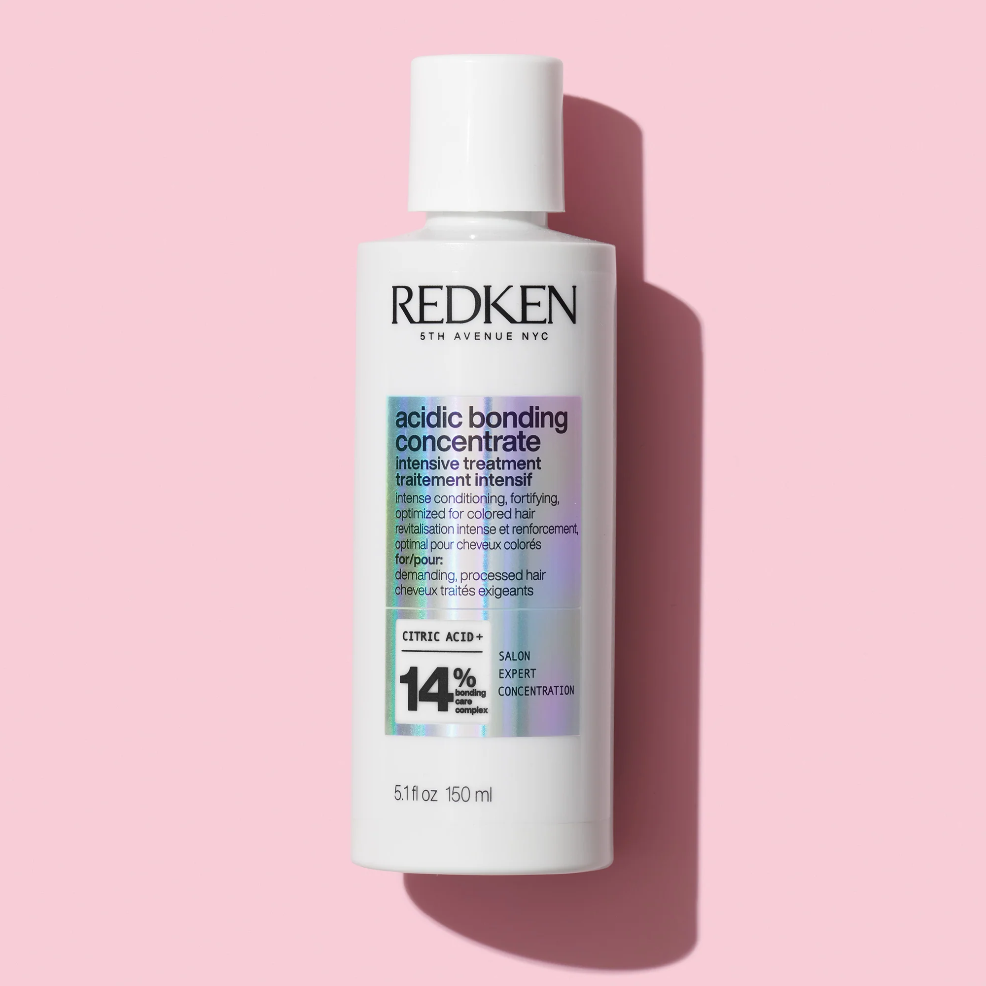 Redken Acidic Bonding Concentrate Intensive Pre-Treatment, Shampoo, Conditioner and Leave-in Treatment Bond Repair Bundle - Image 2