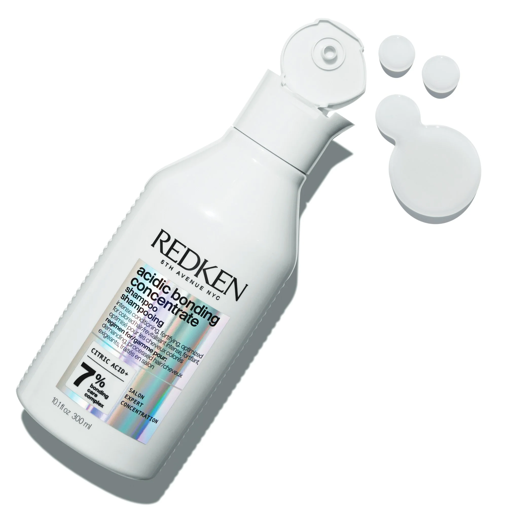 Redken Acidic Bonding Concentrate Intensive Pre-Treatment, Shampoo, Conditioner and Leave-in Treatment Bond Repair Bundle - Image 3
