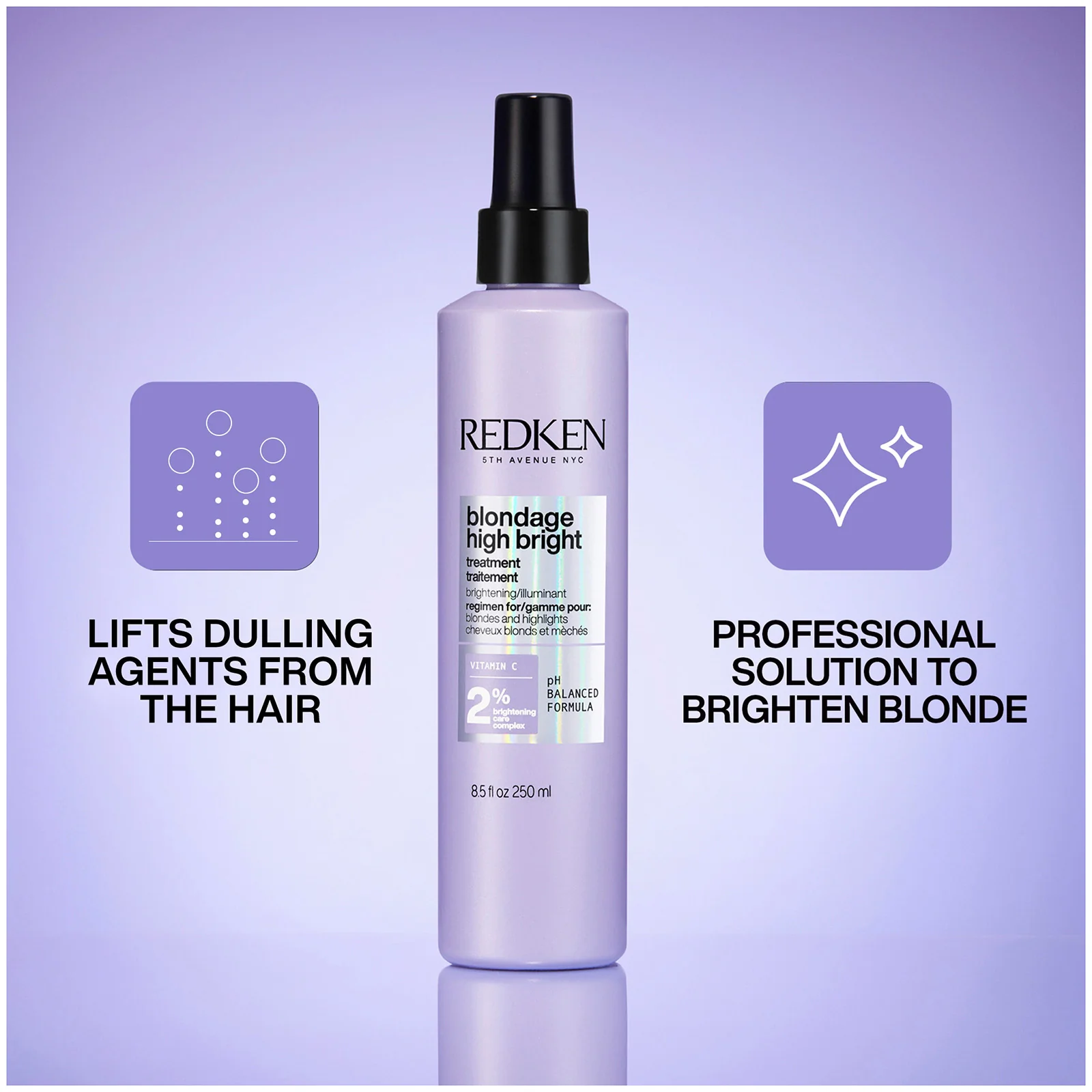 Redken Blondage High Bright Treatment 250ml - Image 2