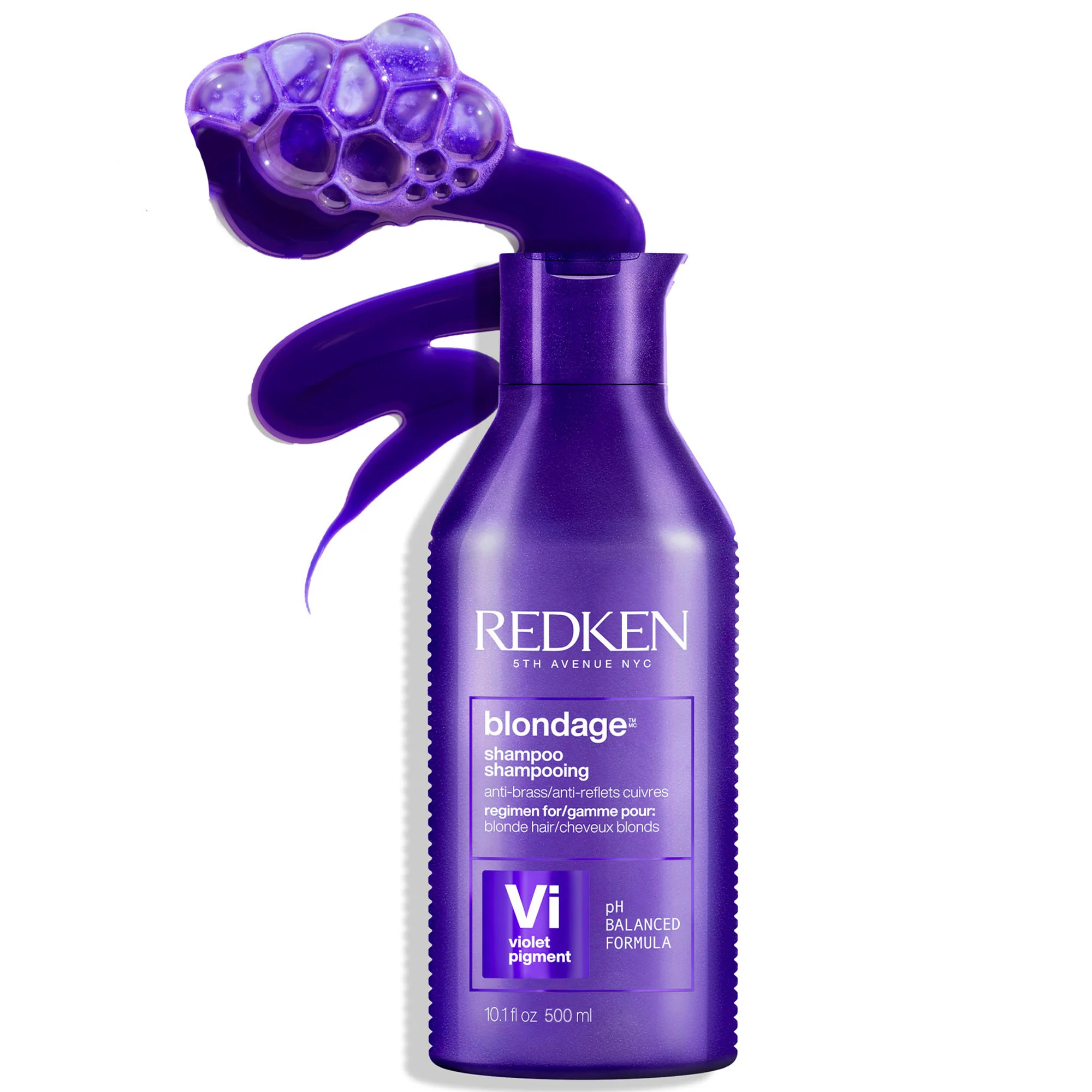 Redken Color Extend Blondage Shampoo For Eliminating Brassiness In Blonde Hair 500ml - Image 3