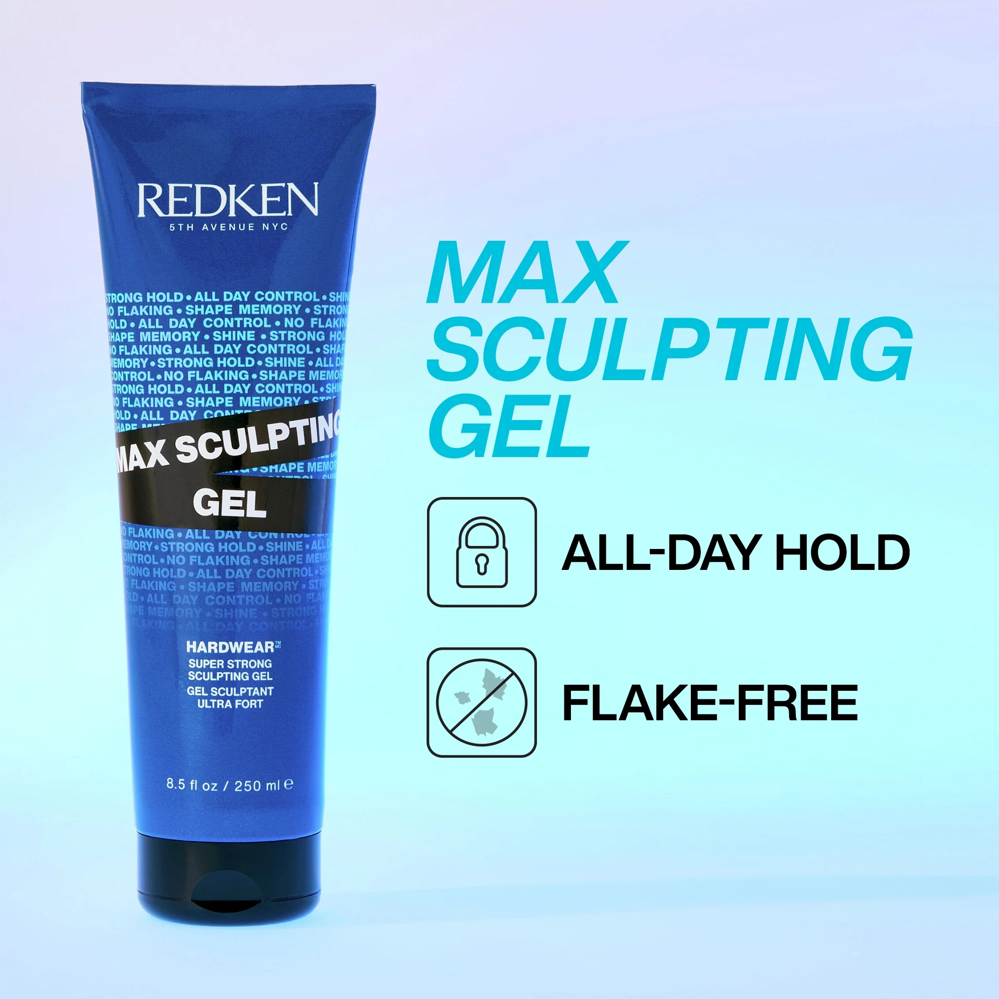 Redken Max Sculpt Gel 250ml - Image 3