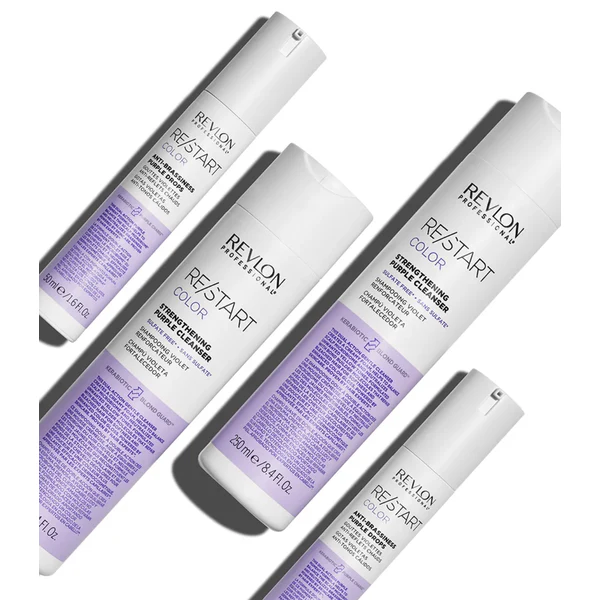 Revlon Professional RE/START Color Strengthening Purple Cleanser 250ml - Image 6