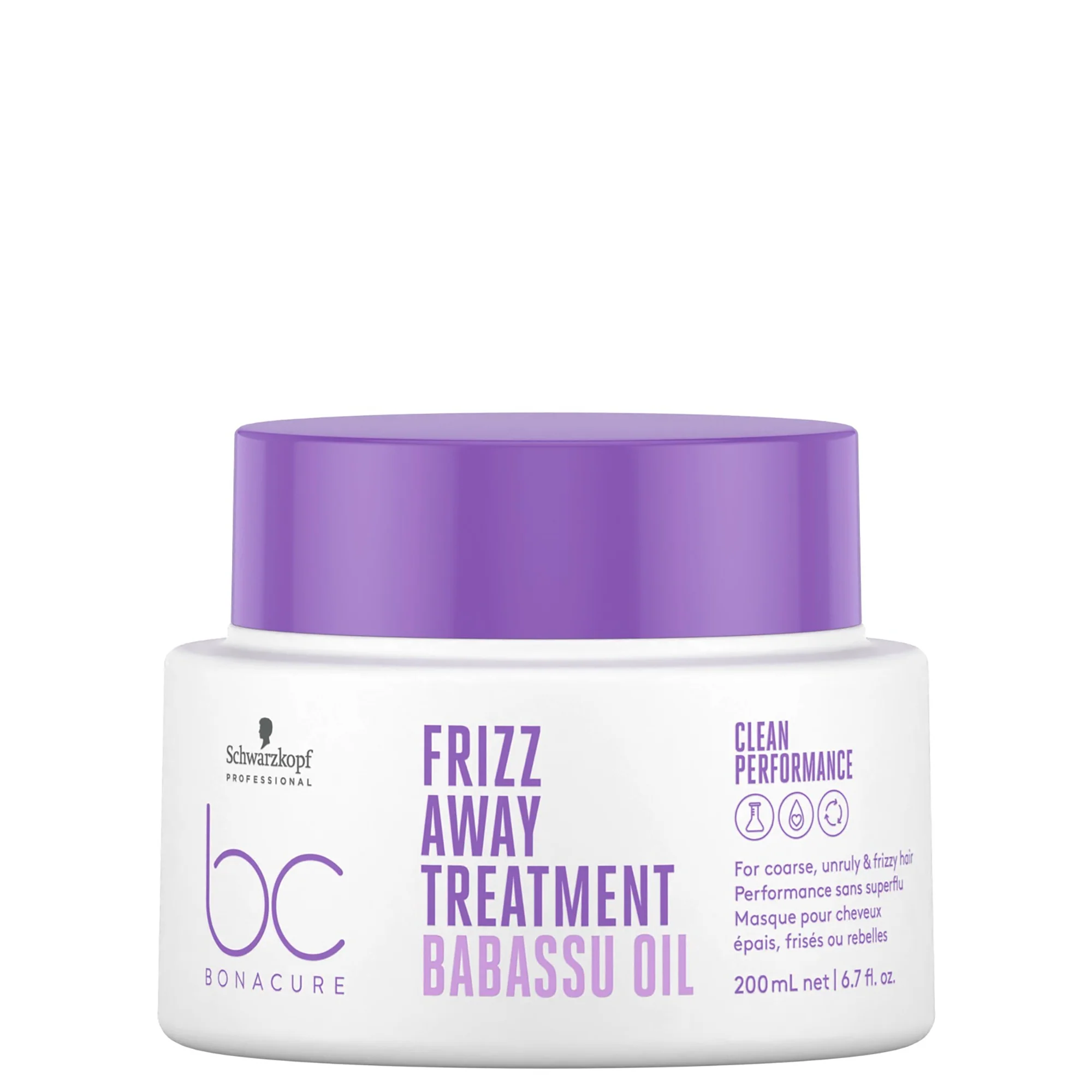 Schwarzkopf Professional BC Bonacure Clean Performance Frizz Away Treatment 200ml