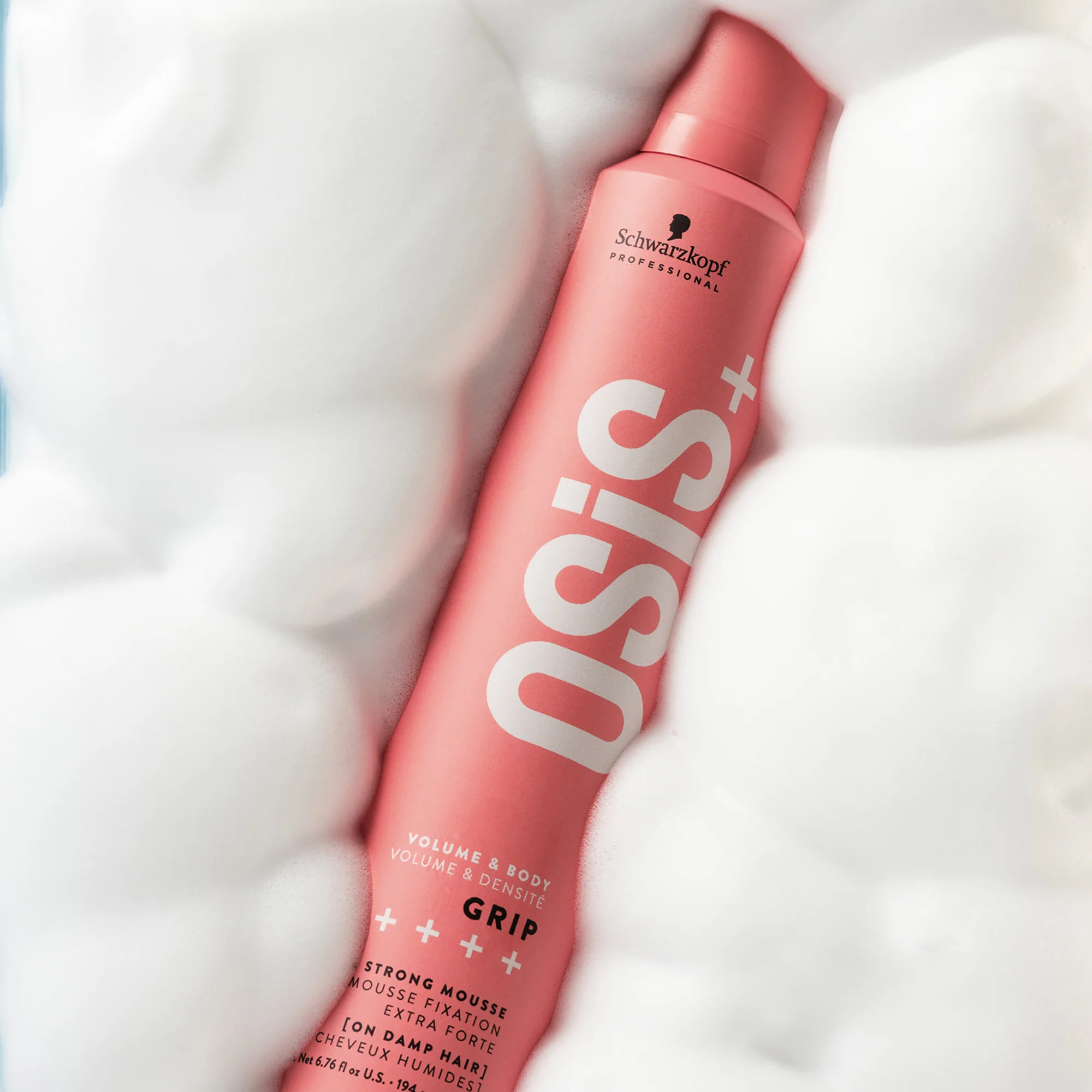 Schwarzkopf Professional OSiS+ Grip Extreme Hold Mousse for Massive Volume 200ml - Image 2