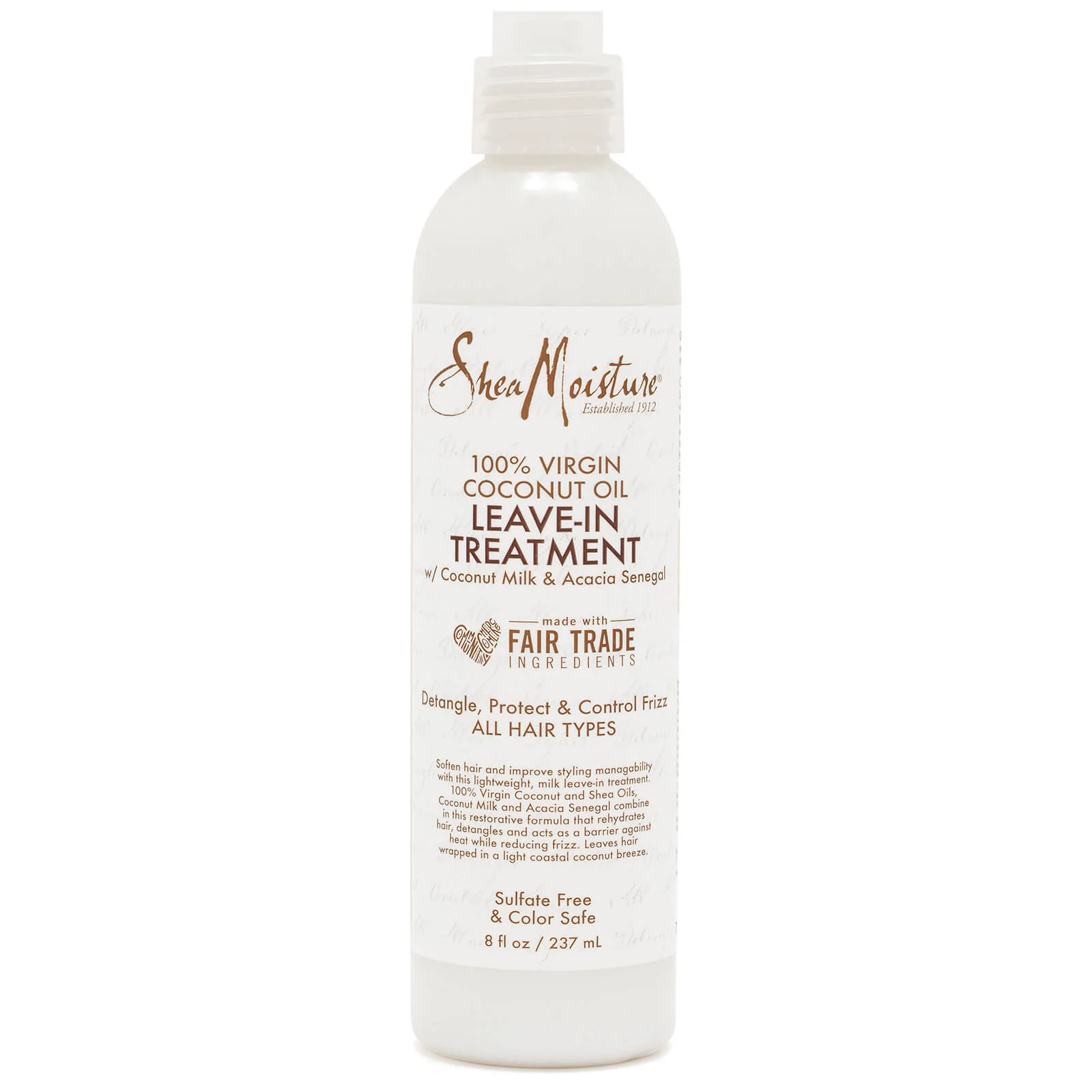 SheaMoisture 100% Virgin Coconut Oil Daily Hydration Leave-In Treatment 237g