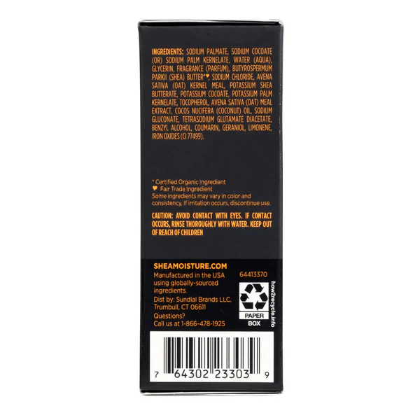 SheaMoisture African Black Soap with Shea Butter 227g - Image 2