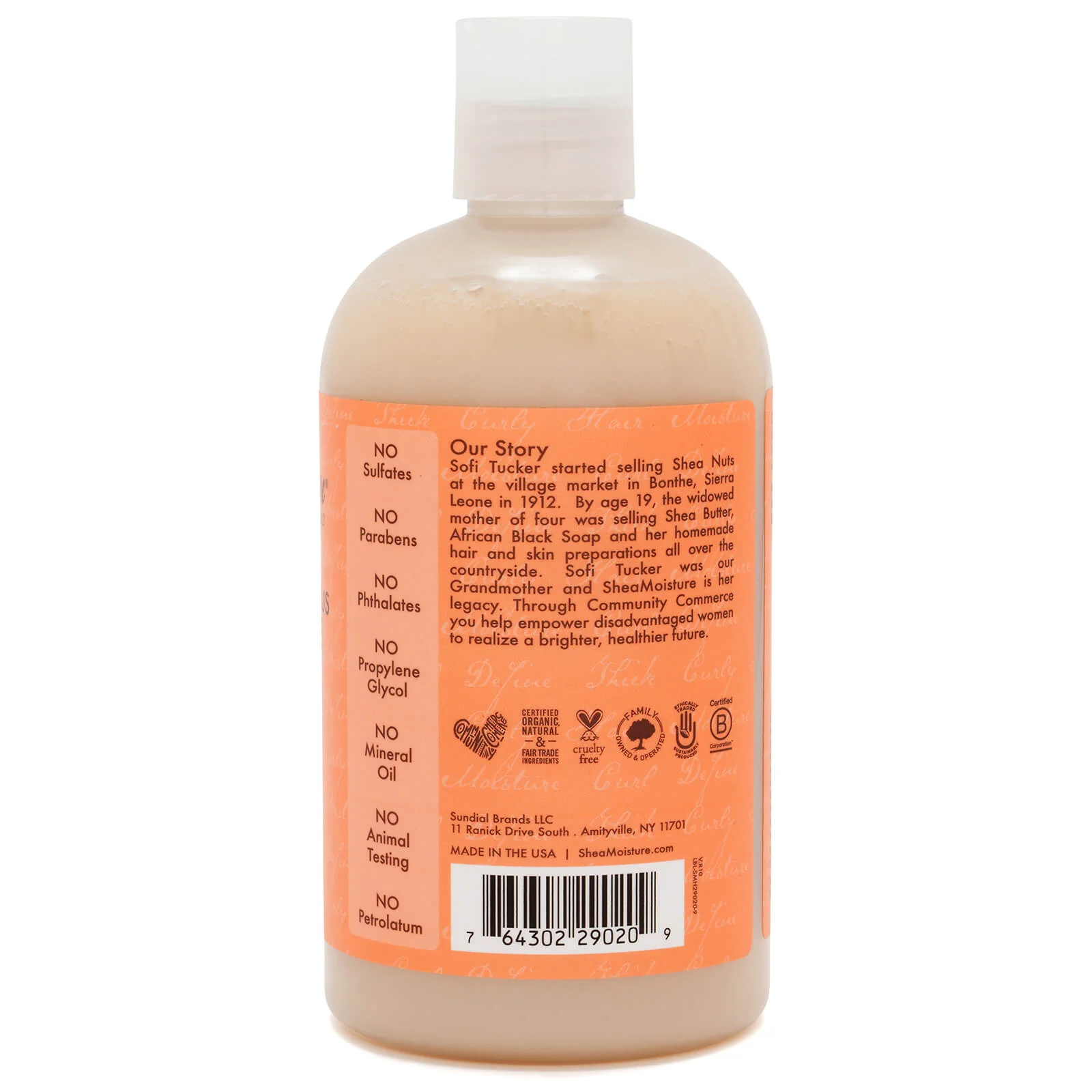 SheaMoisture Coconut & Hibiscus Curl & Shine Shampoo 384ml - Image 3