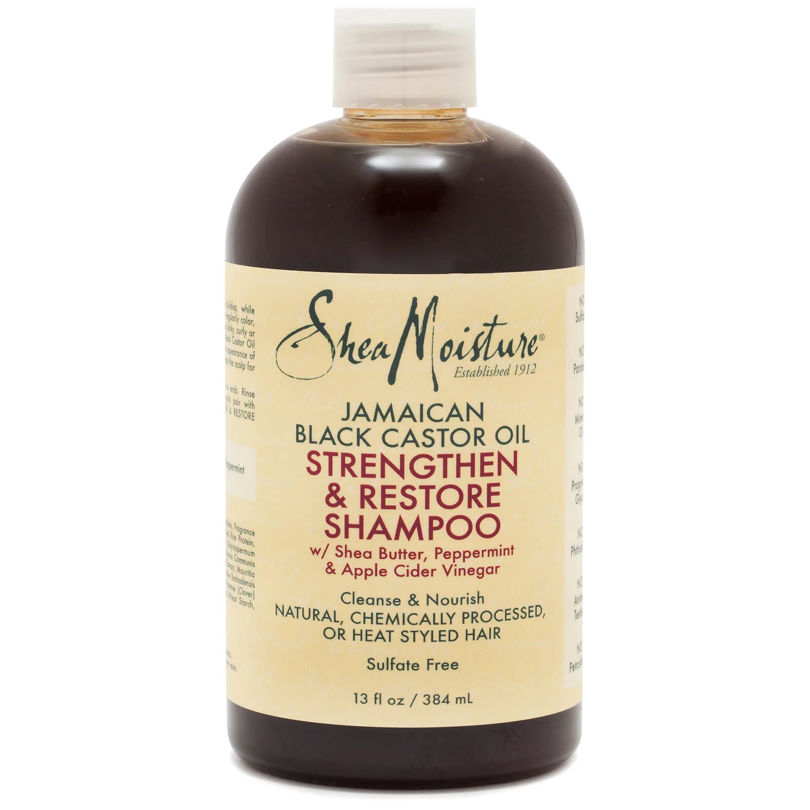 SheaMoisture Jamaican Black Castor Oil Strengthen & Restore Shampoo 384ml