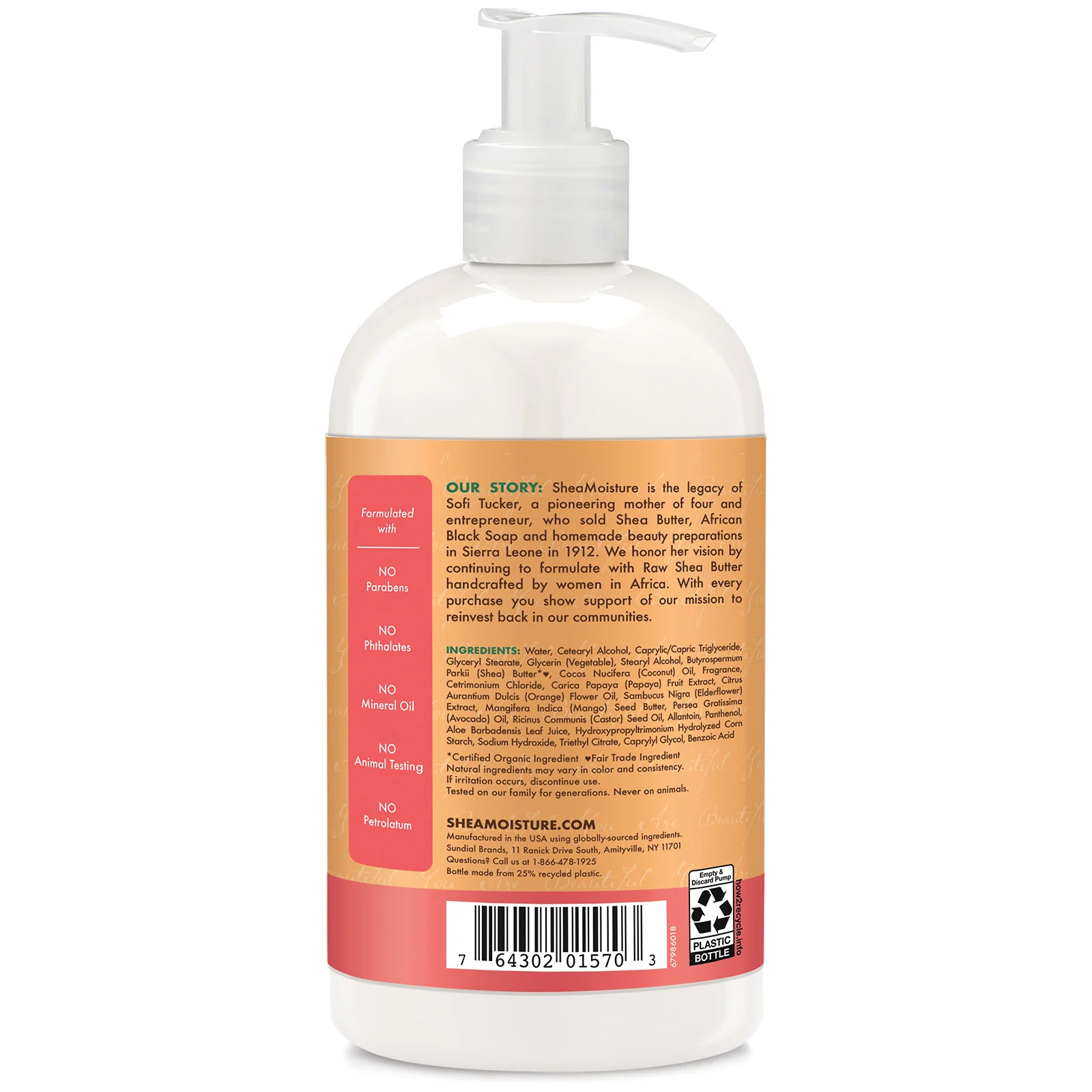 SheaMoisture Papaya & Neroli All Day Frizz Control Conditioner 384ml - Image 3