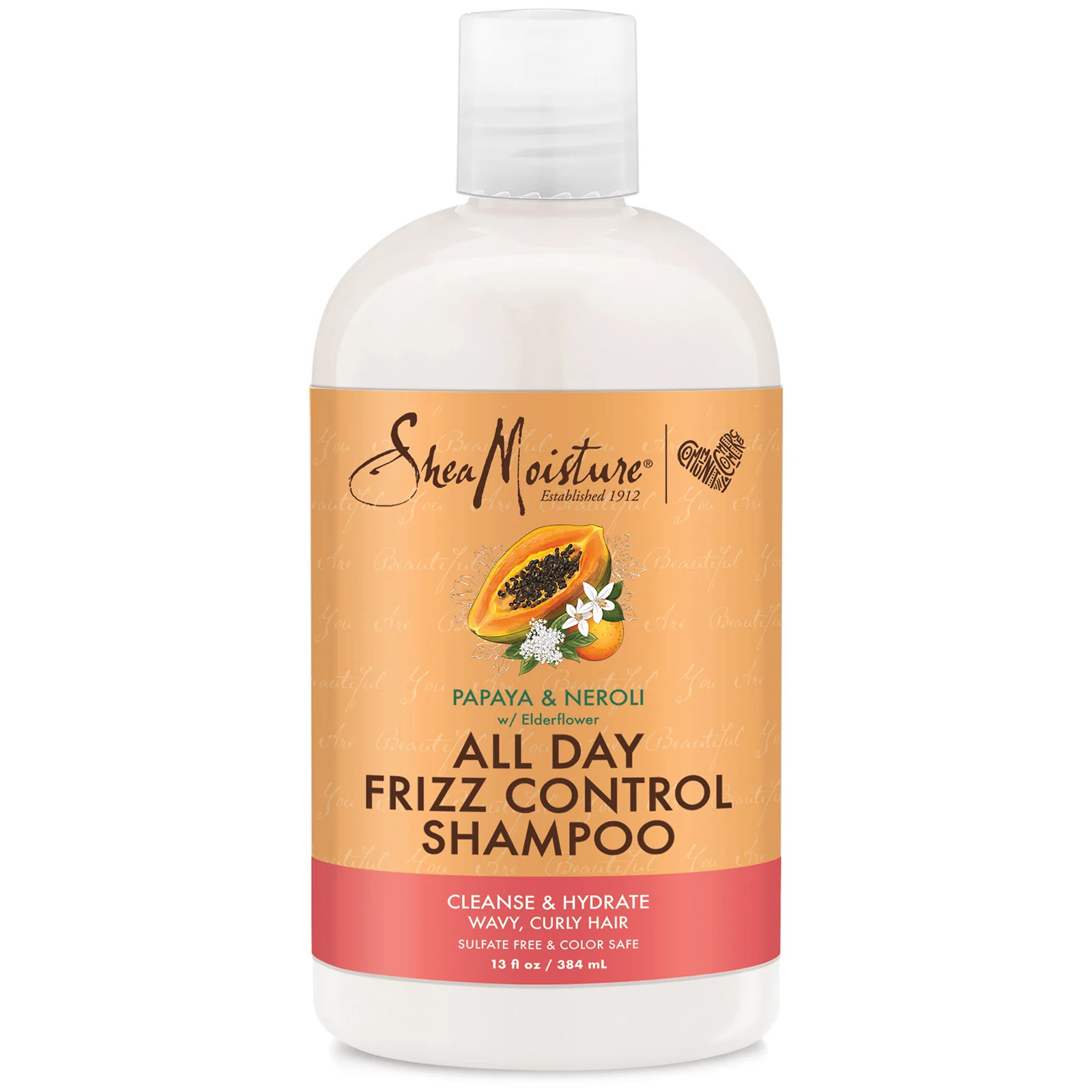 SheaMoisture Papaya & Neroli All Day Frizz Control Shampoo 384ml