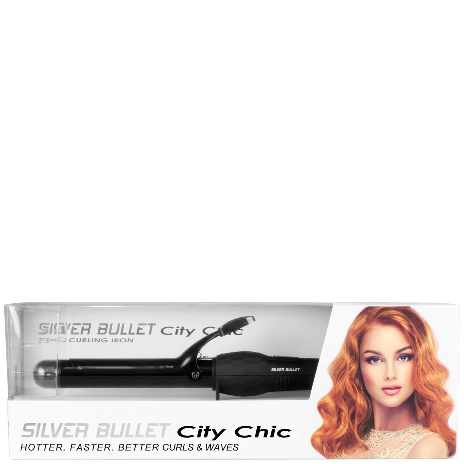 Silver Bullet City Chic 25mm Curling Iron - Black - Image 2