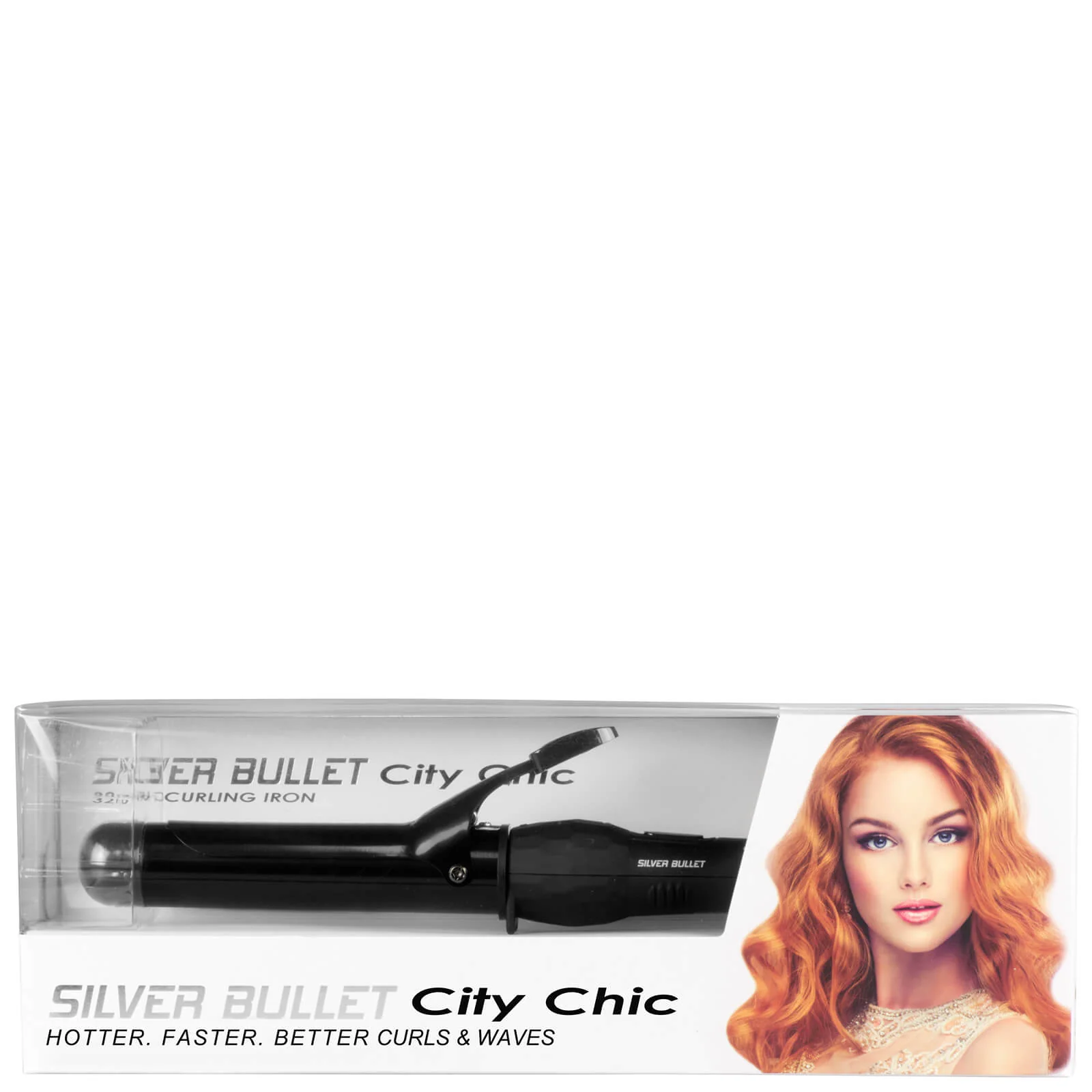 Silver Bullet City Chic 32mm Curling Iron - Black - Image 2