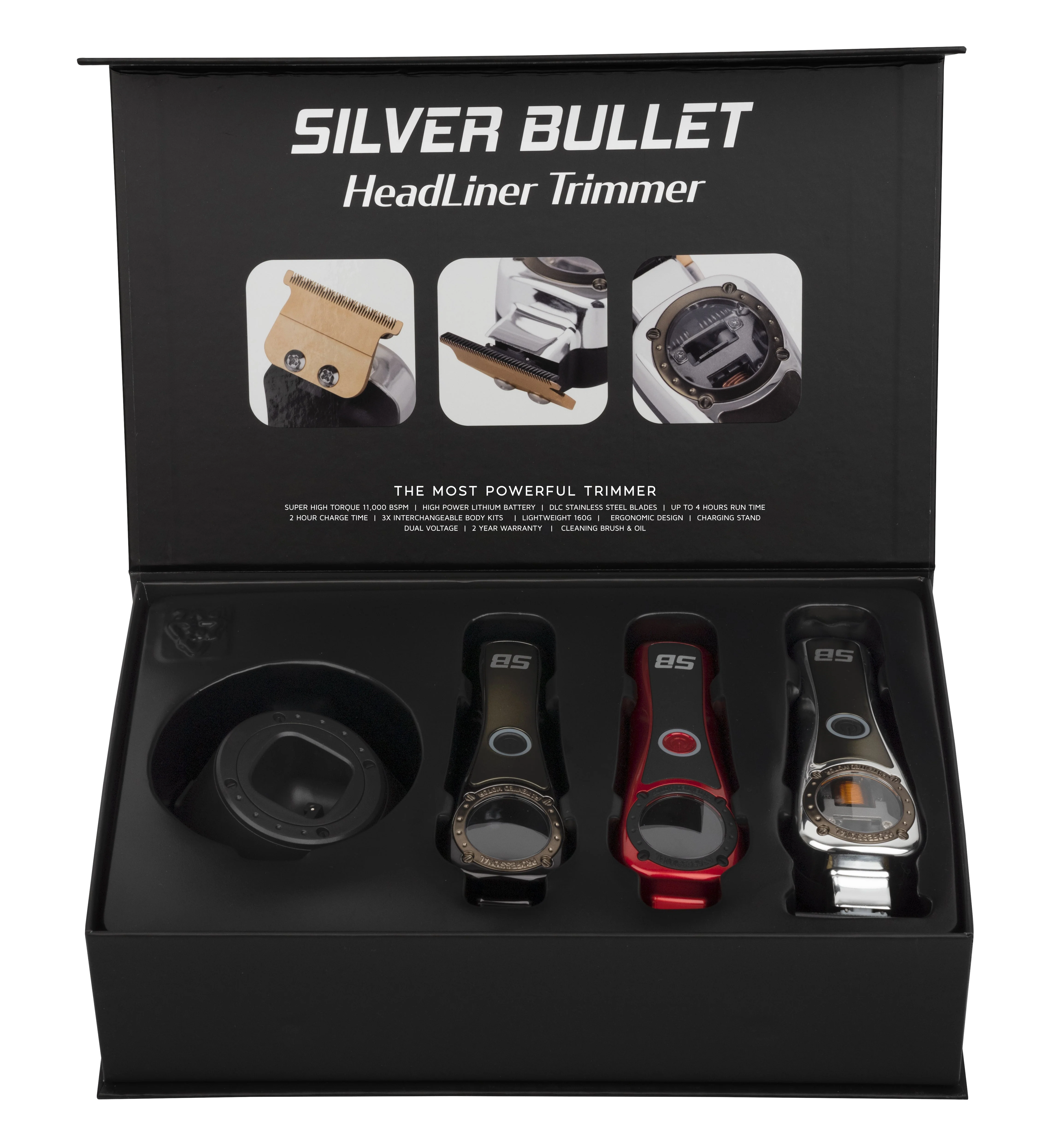 Silver Bullet Headliner Hair Trimmer Cord/Cordless - Image 2