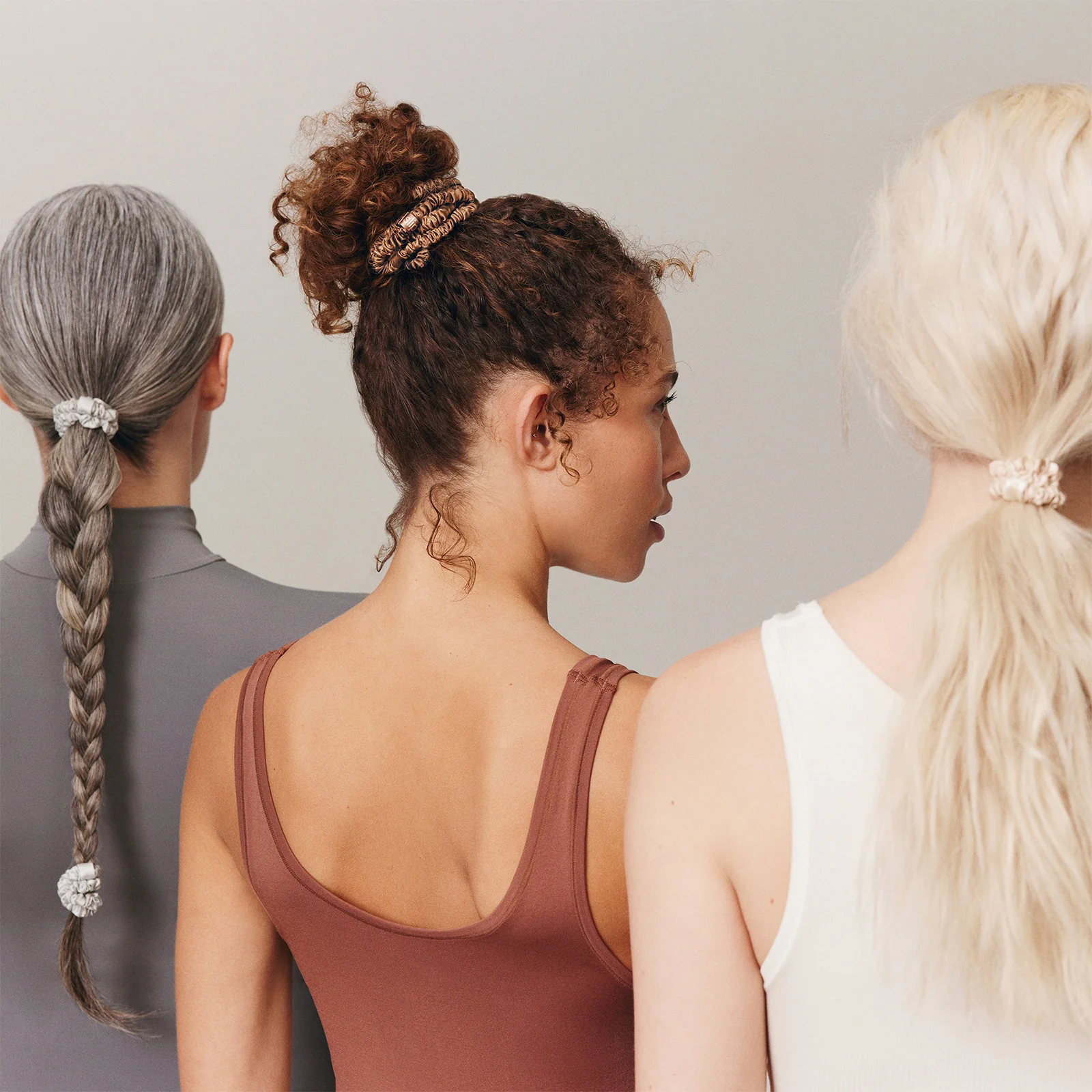 Slip Pure Silk Skinny Scrunchies (Various Colours) - Image 12